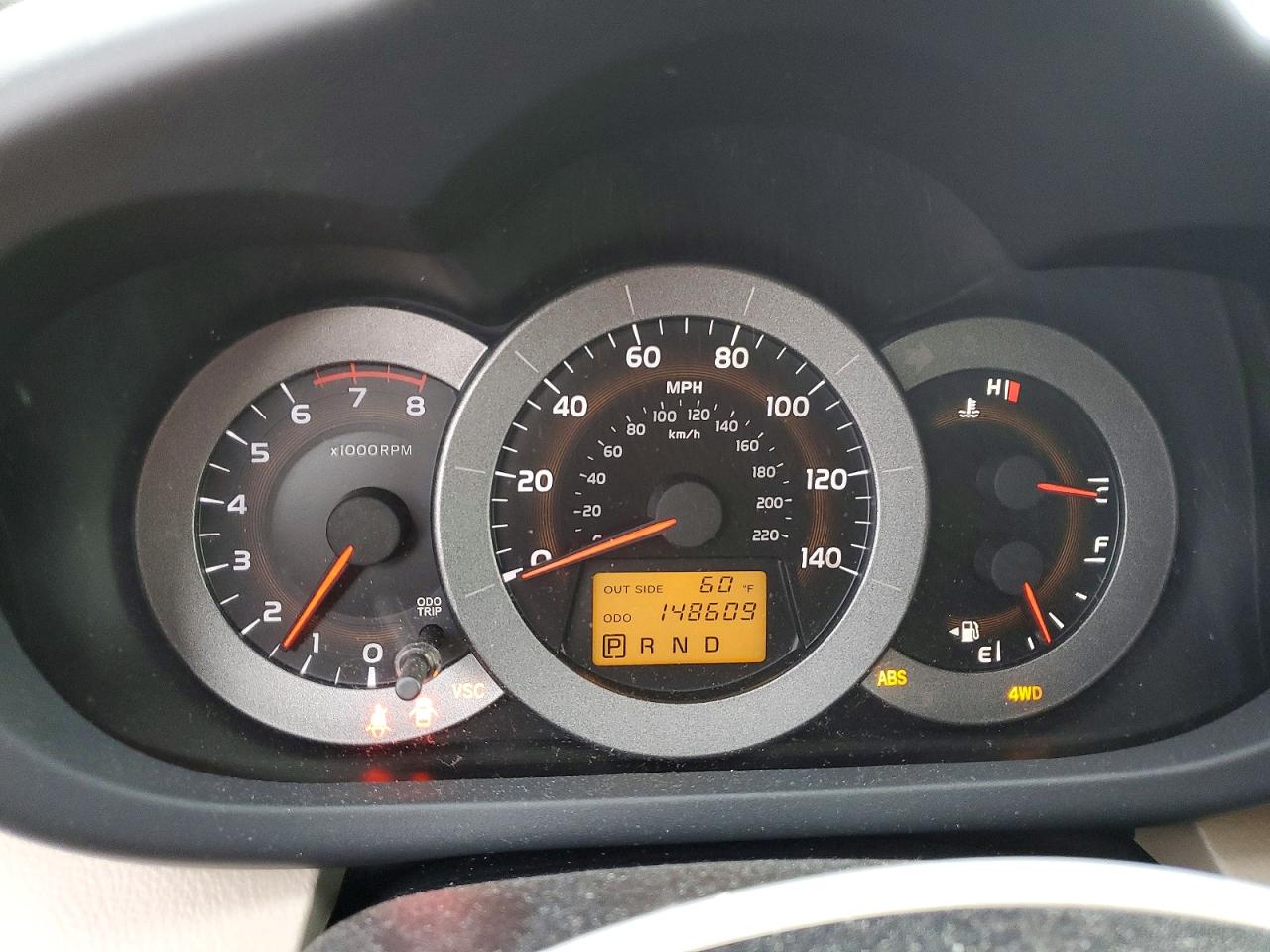 2008 Toyota Rav4 Base Желто-коричневый vin: JTMBD33VX85193293