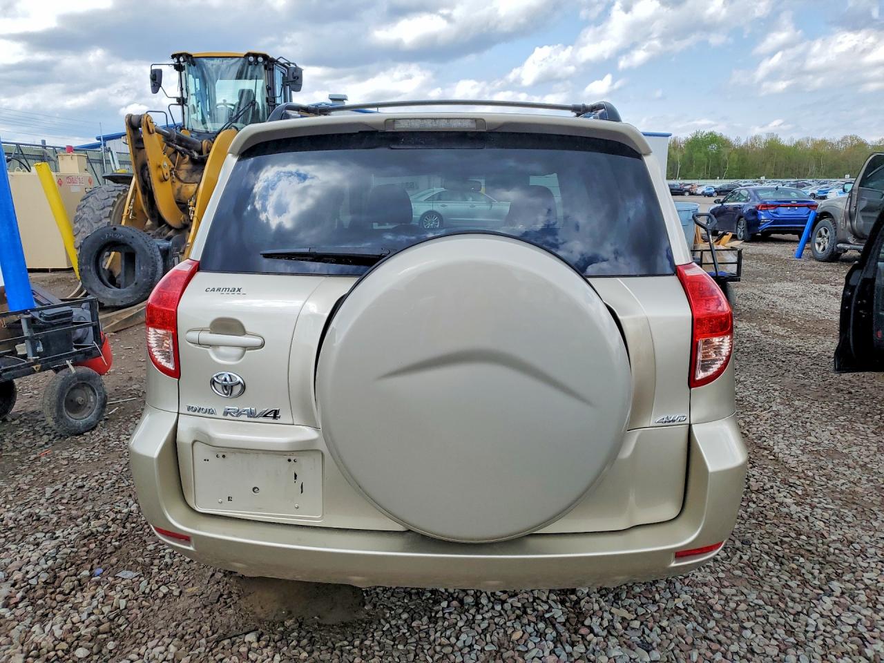 2008 Toyota Rav4 Base Желто-коричневый vin: JTMBD33VX85193293