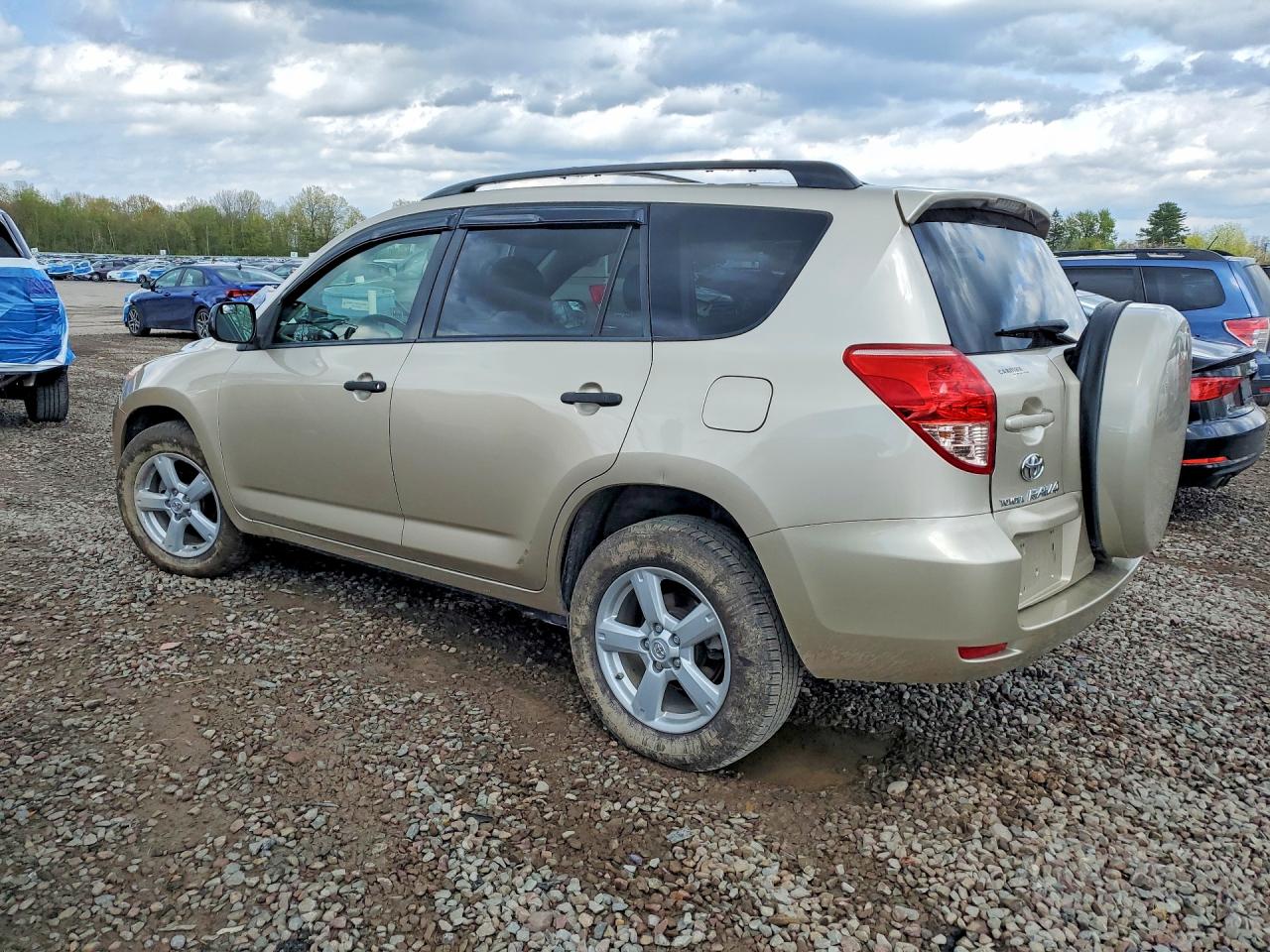 2008 Toyota Rav4 Base Желто-коричневый vin: JTMBD33VX85193293