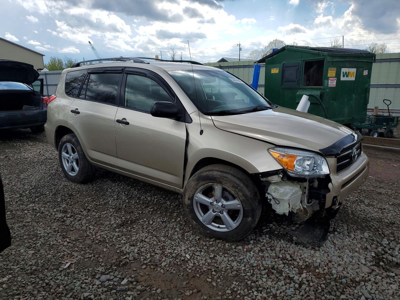 2008 Toyota Rav4 Base Желто-коричневый vin: JTMBD33VX85193293