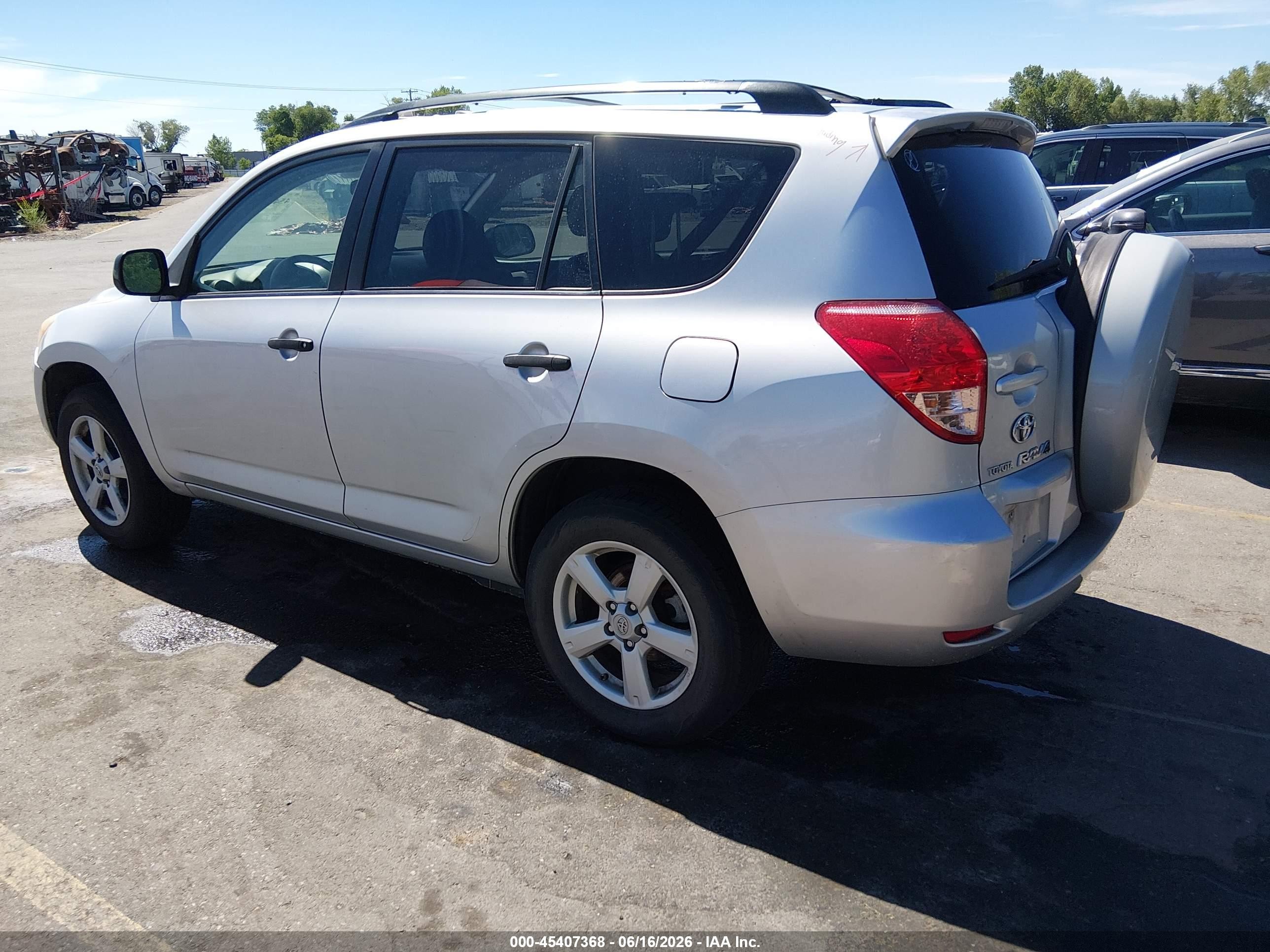 2008 Toyota Rav4 Silver vin: JTMBD33VX86065579