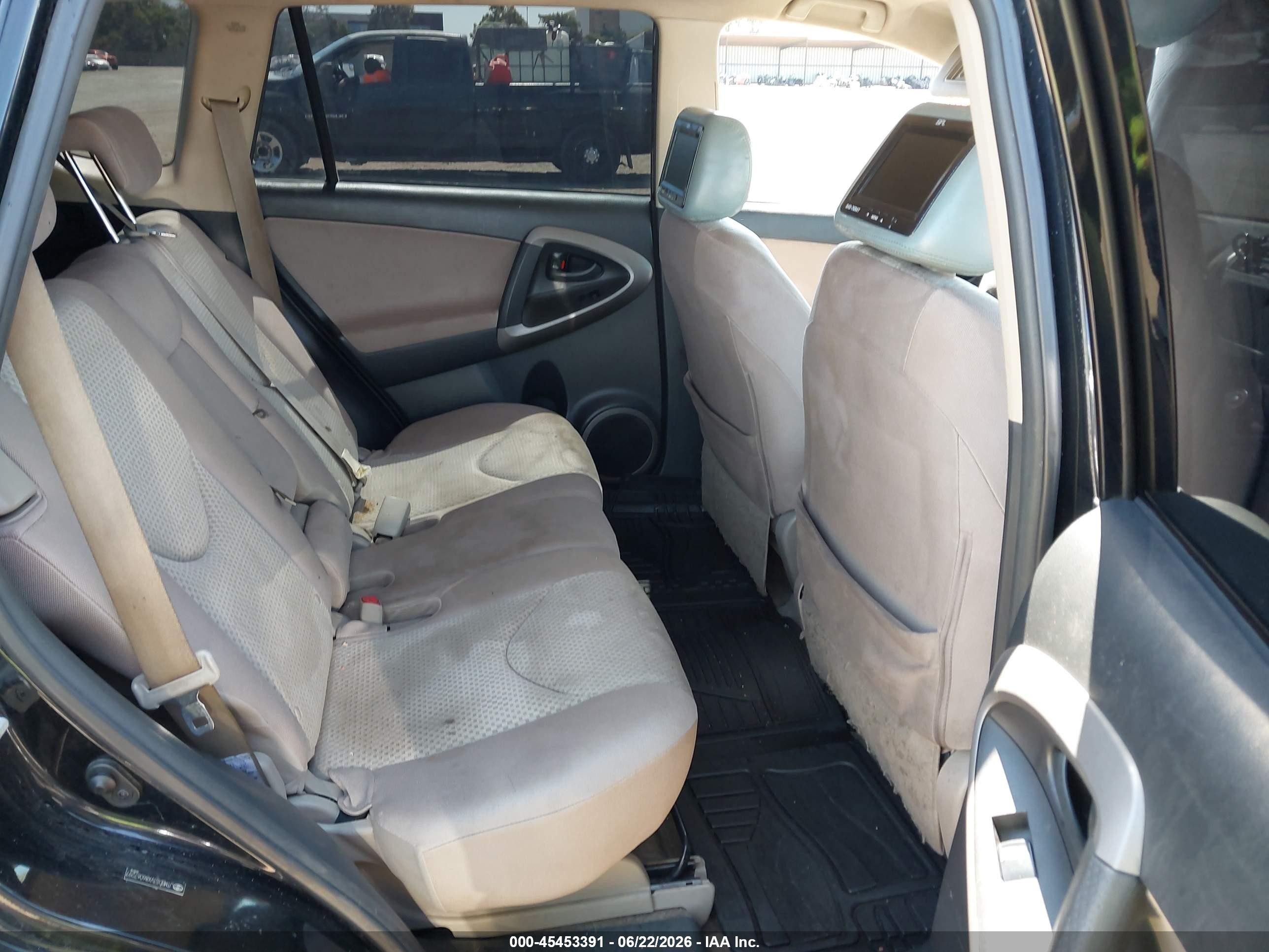 2008 Toyota Rav4 Black vin: JTMBD33VX86067297