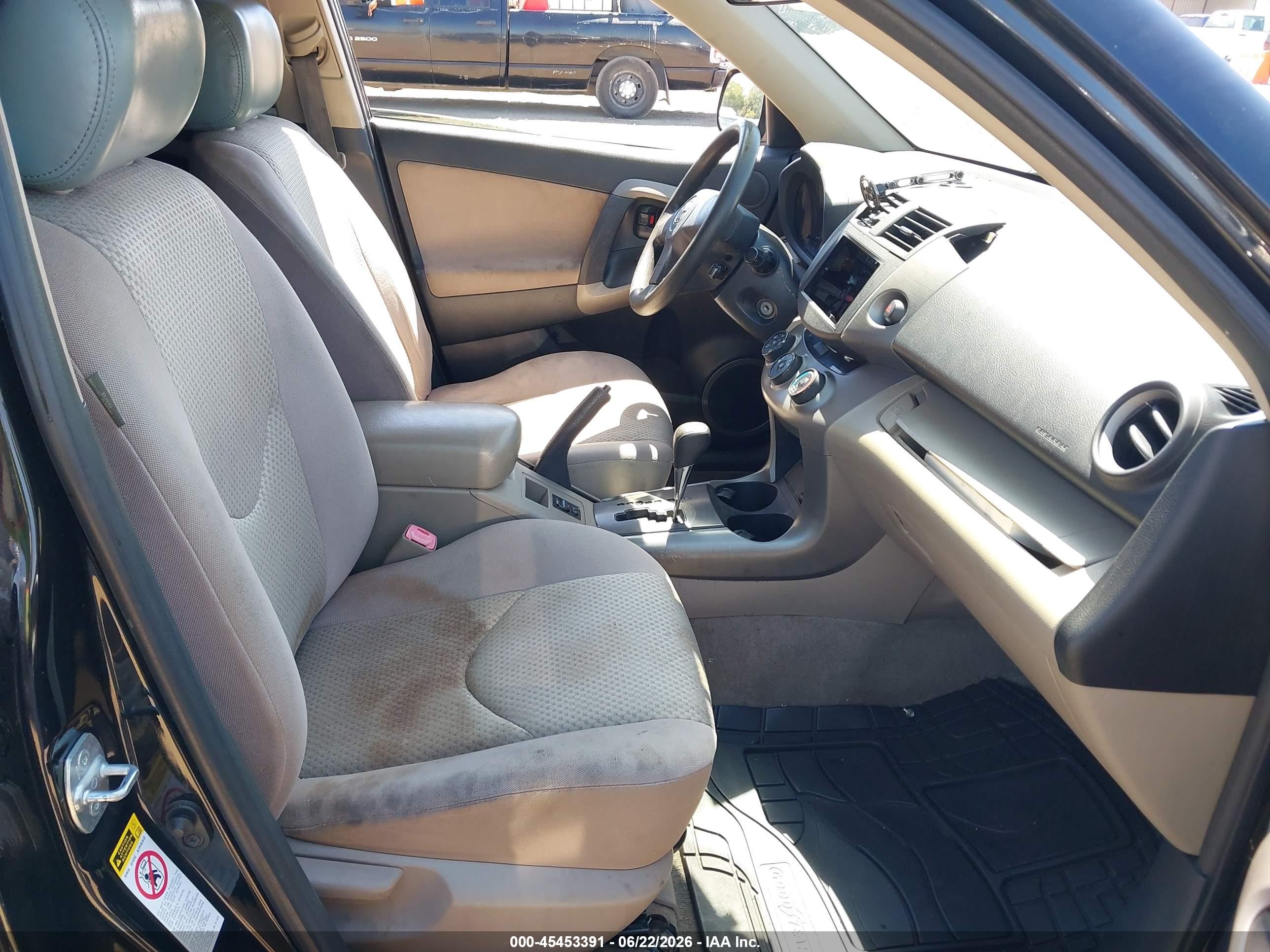 2008 Toyota Rav4 Black vin: JTMBD33VX86067297