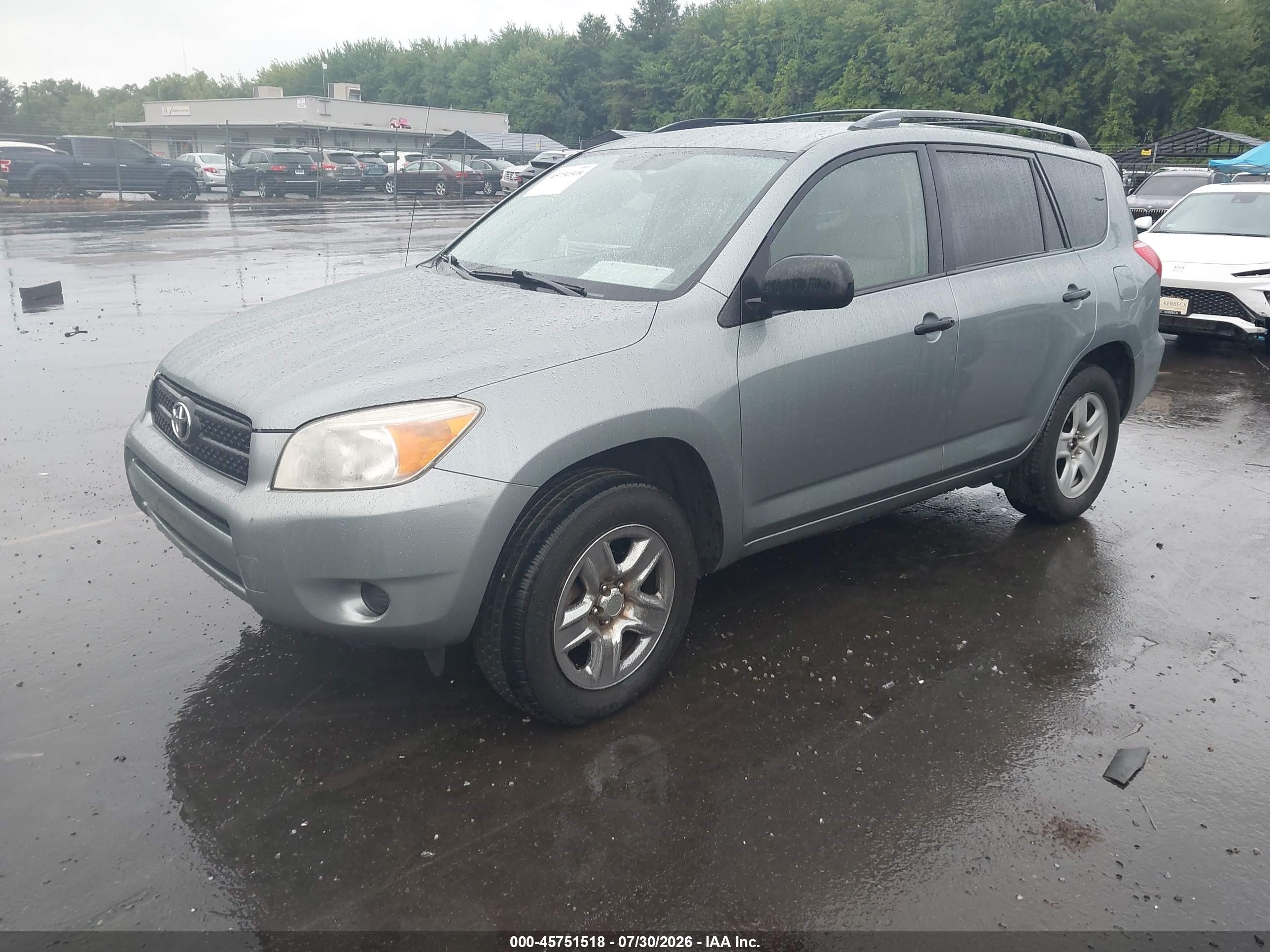 2008 Toyota Rav4   Light Blue vin: JTMBD33VX86085282