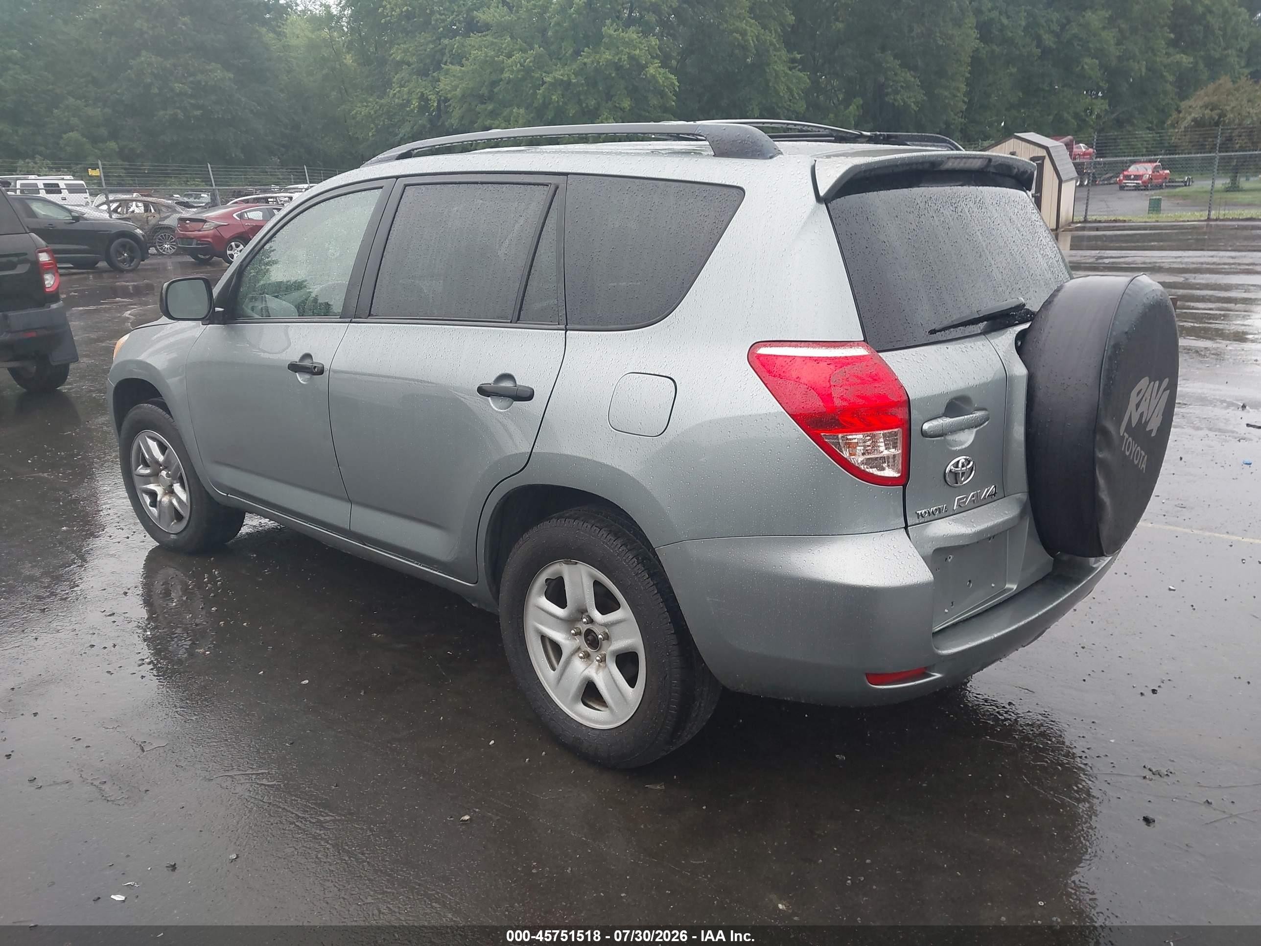 2008 Toyota Rav4   Light Blue vin: JTMBD33VX86085282