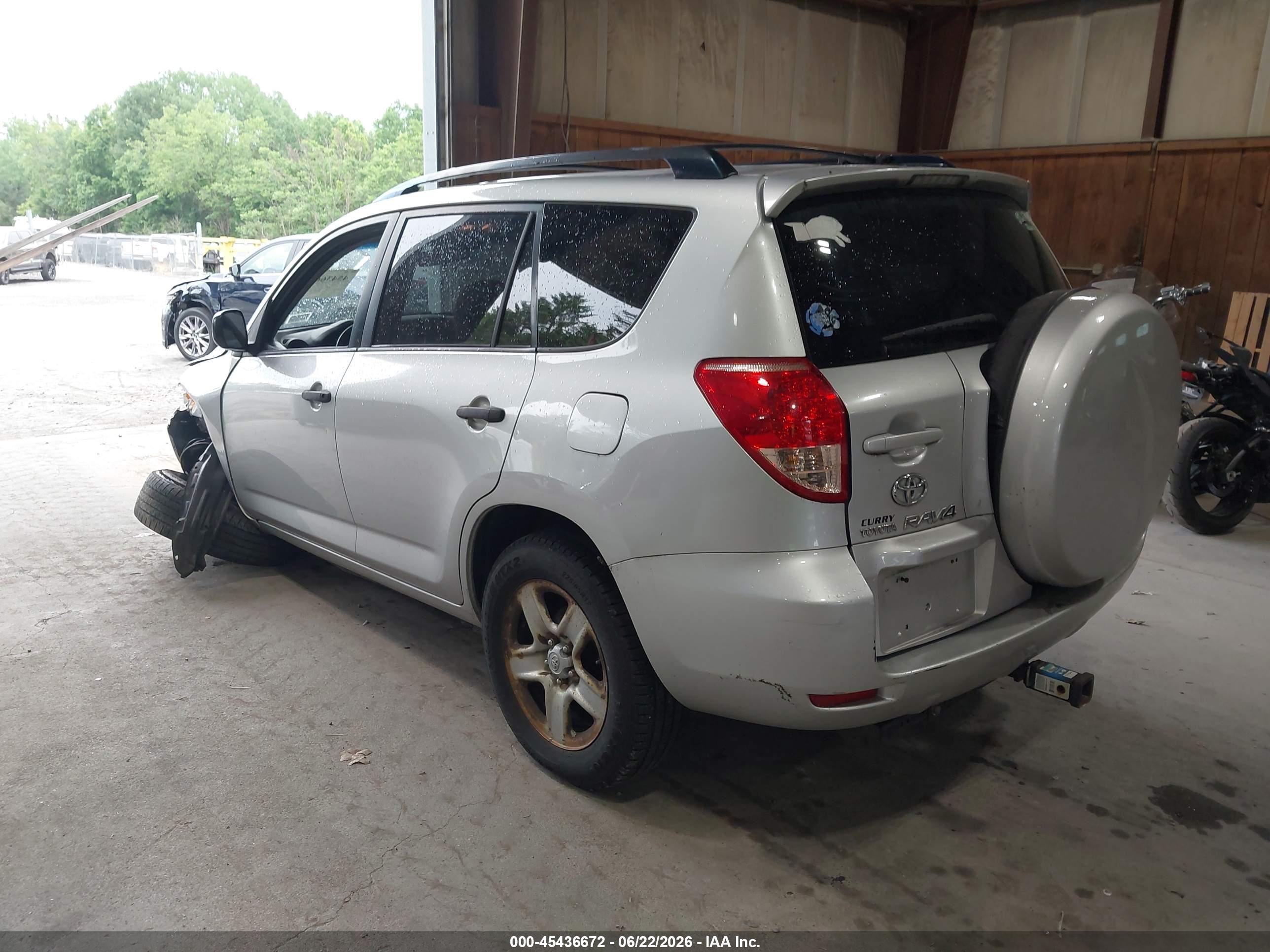 2008 Toyota Rav4   Silver vin: JTMBD33VX86086139