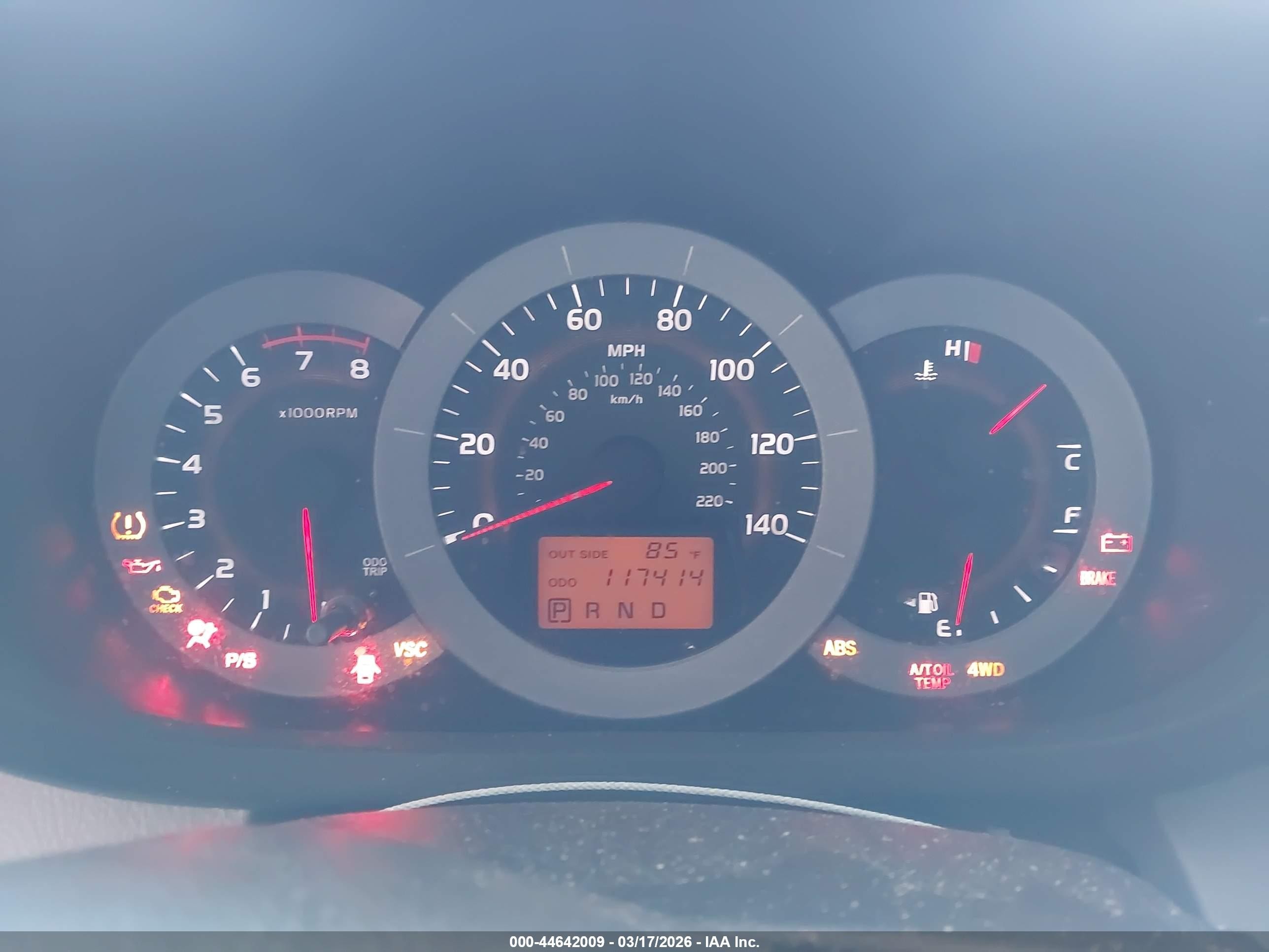 2007 Toyota Rav4 Limited Light Blue vin: JTMBD34V375055575