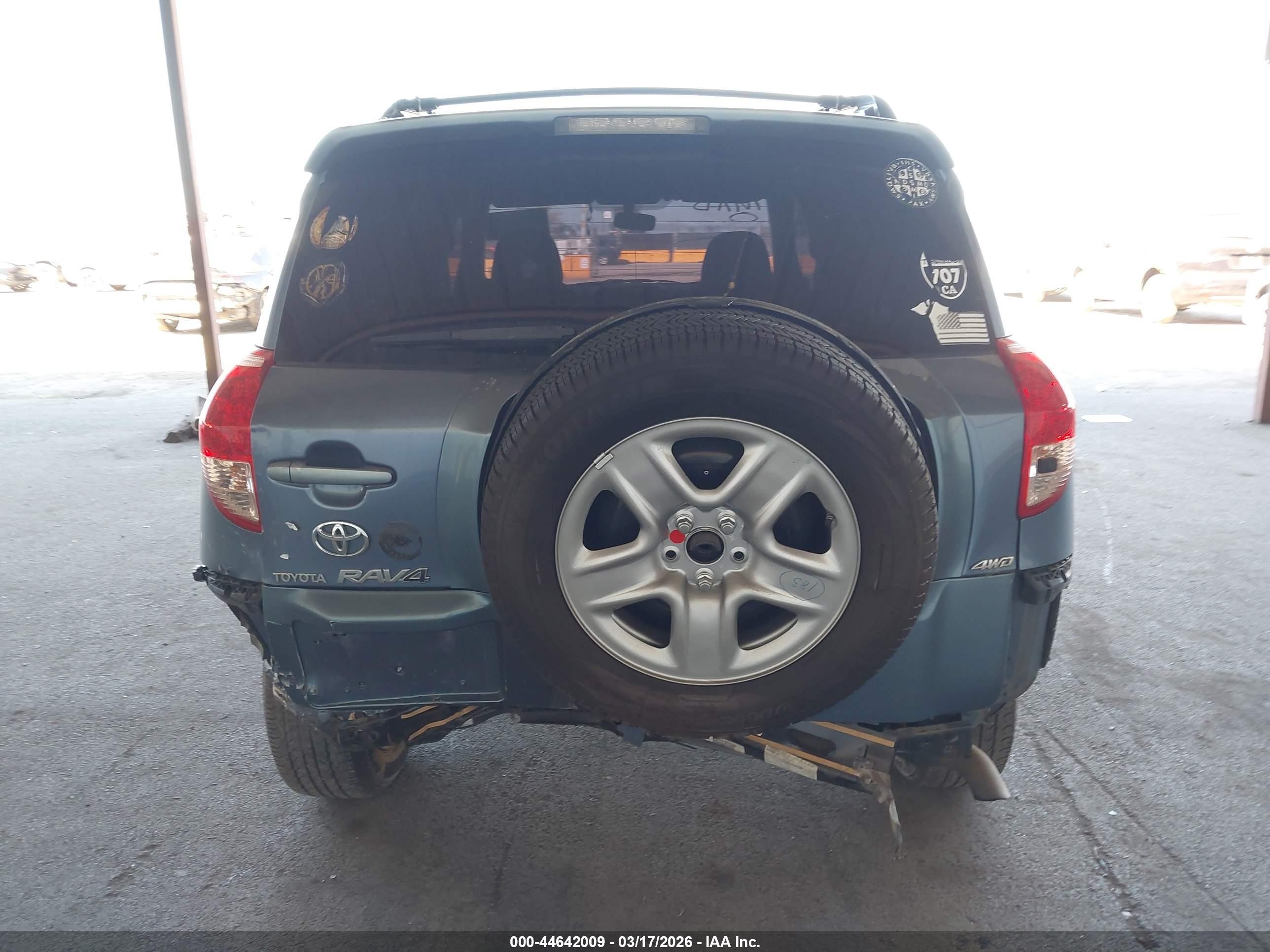 2007 Toyota Rav4 Limited Light Blue vin: JTMBD34V375055575