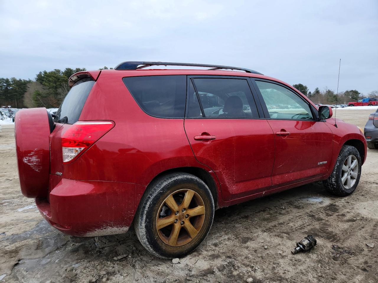 2006 Toyota Rav4 Limited Red vin: JTMBD34V465013933