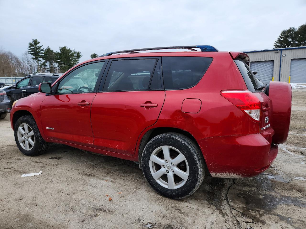2006 Toyota Rav4 Limited Red vin: JTMBD34V465013933