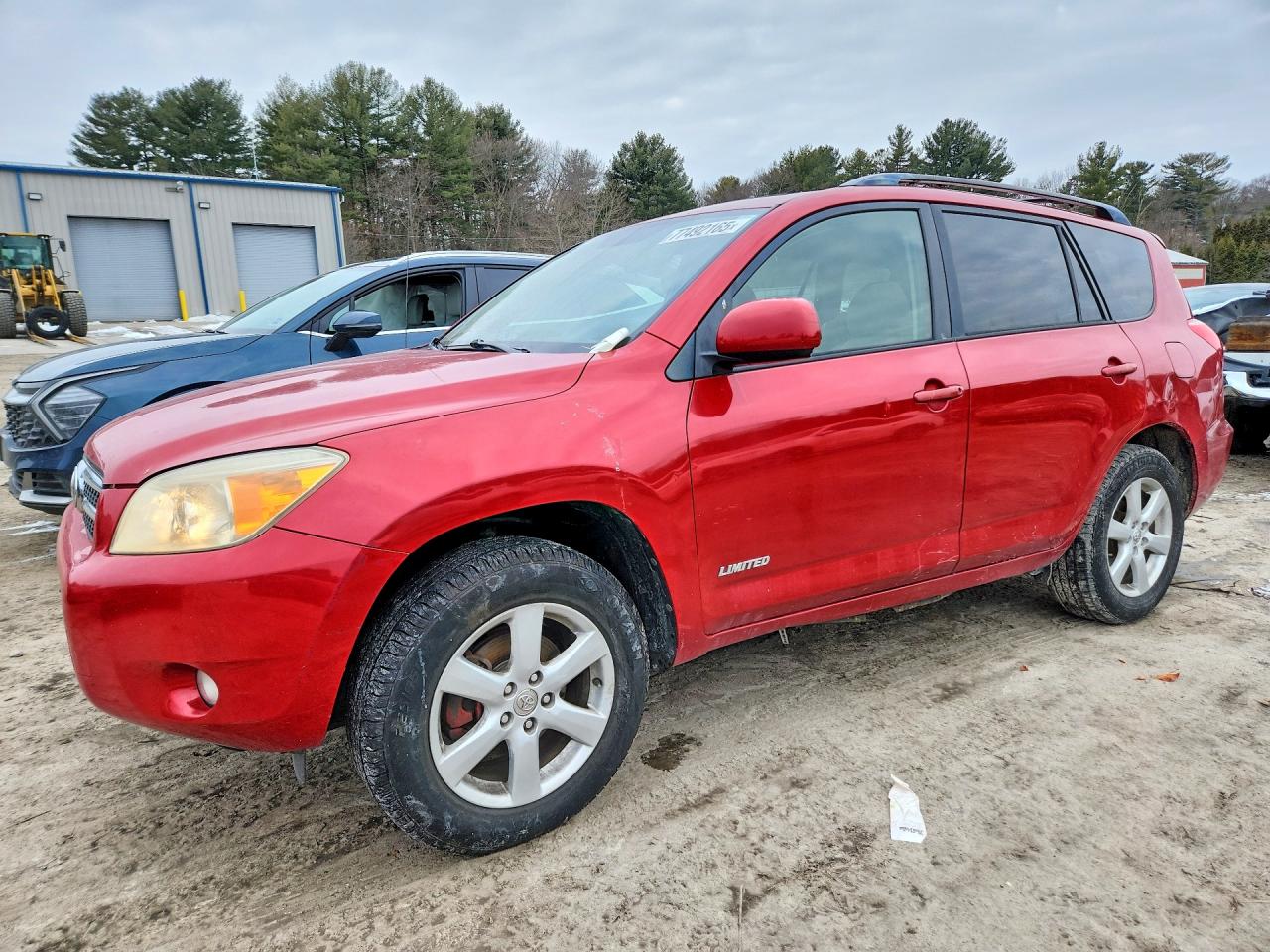 2006 Toyota Rav4 Limited Red vin: JTMBD34V465013933