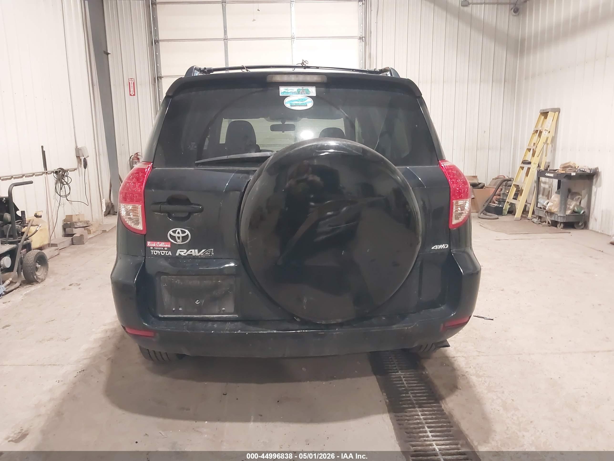 2008 Toyota Rav4 Limited Black vin: JTMBD34V685215286