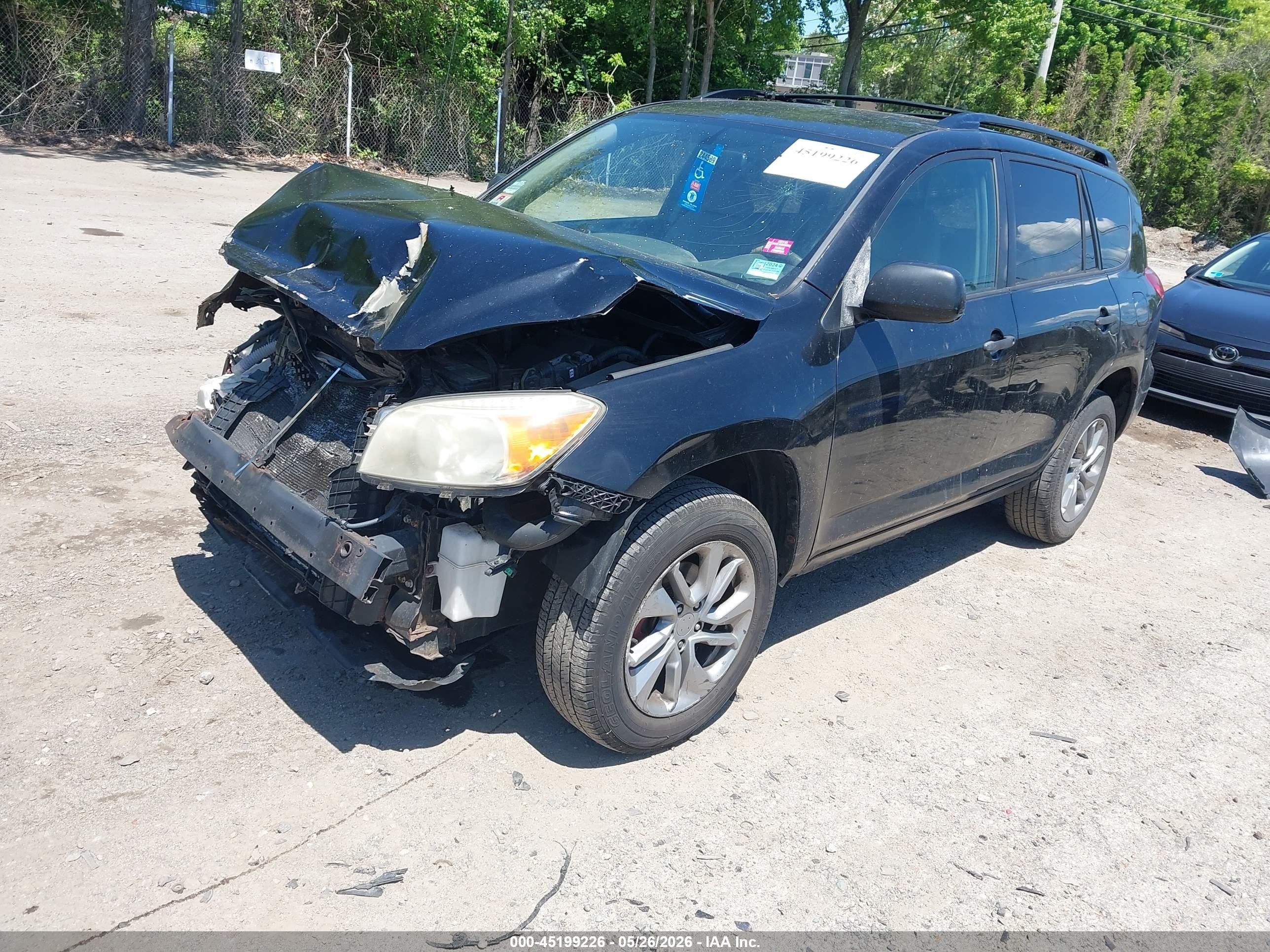2006 Toyota Rav4   Black vin: JTMBD35V265005148