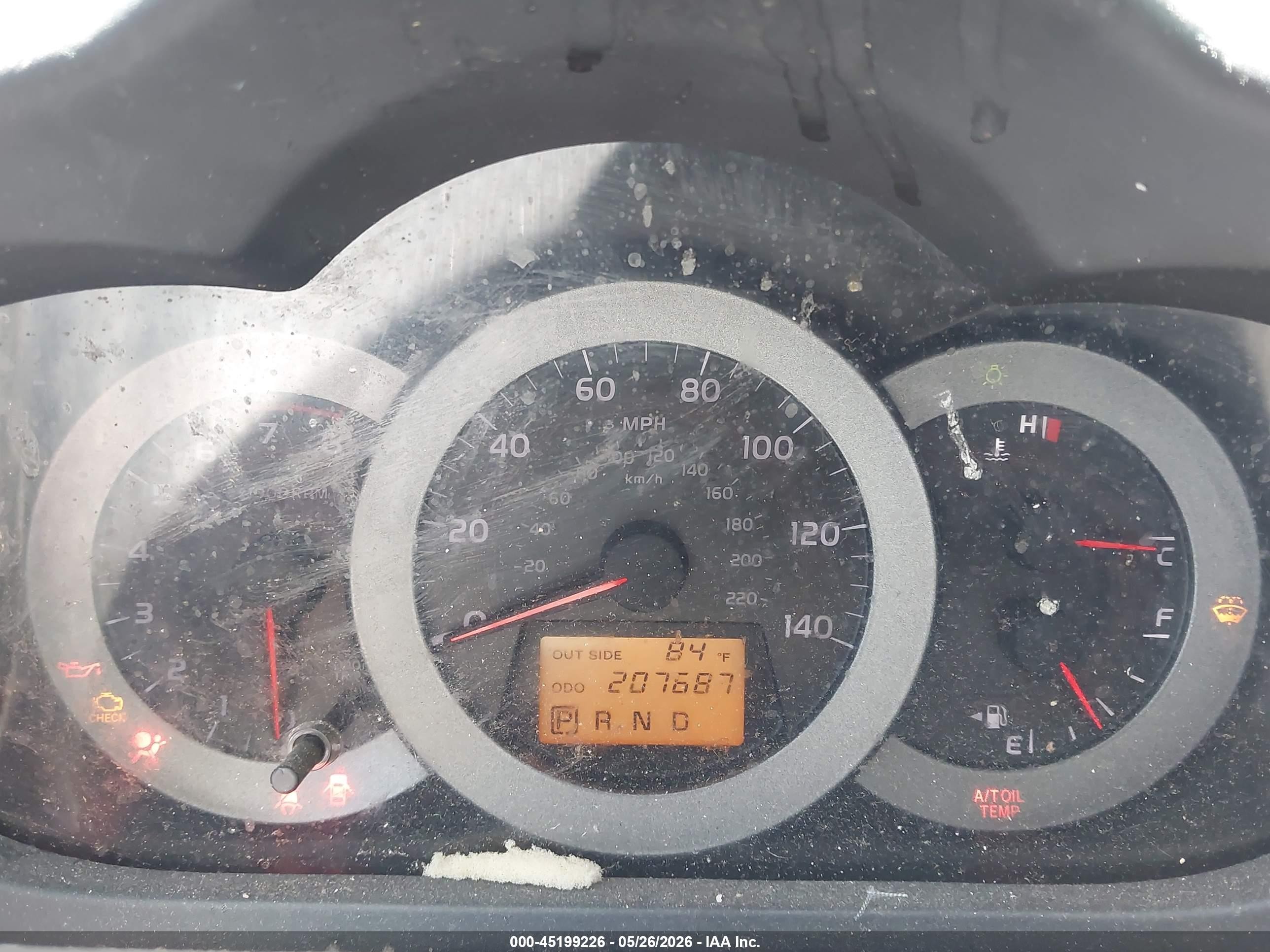 2006 Toyota Rav4   Black vin: JTMBD35V265005148