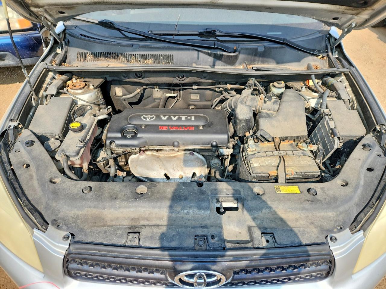 2006 Toyota Rav4 Base Silver vin: JTMBD35V265049117