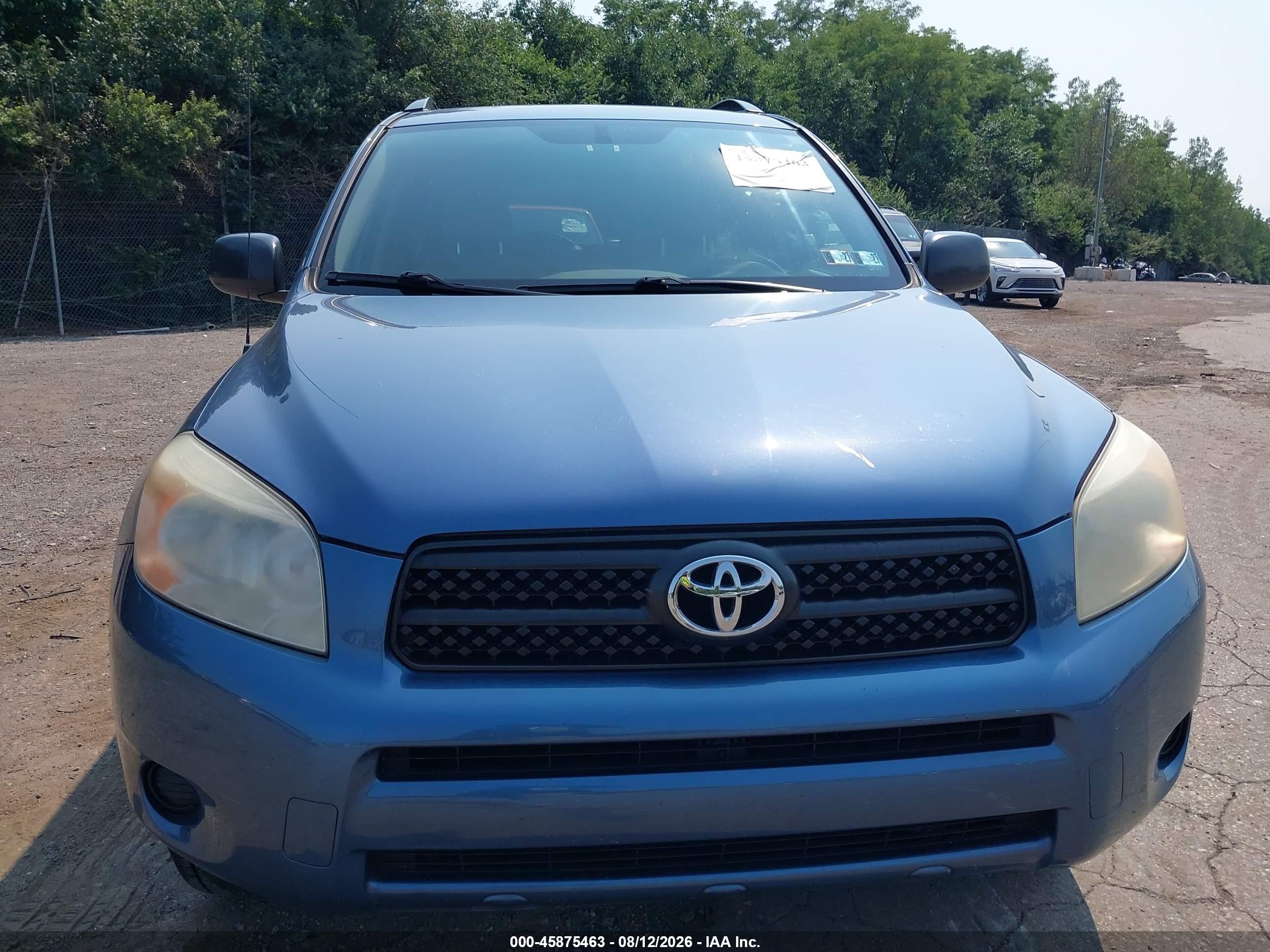 2008 Toyota Rav4   Blue vin: JTMBD35V285191633