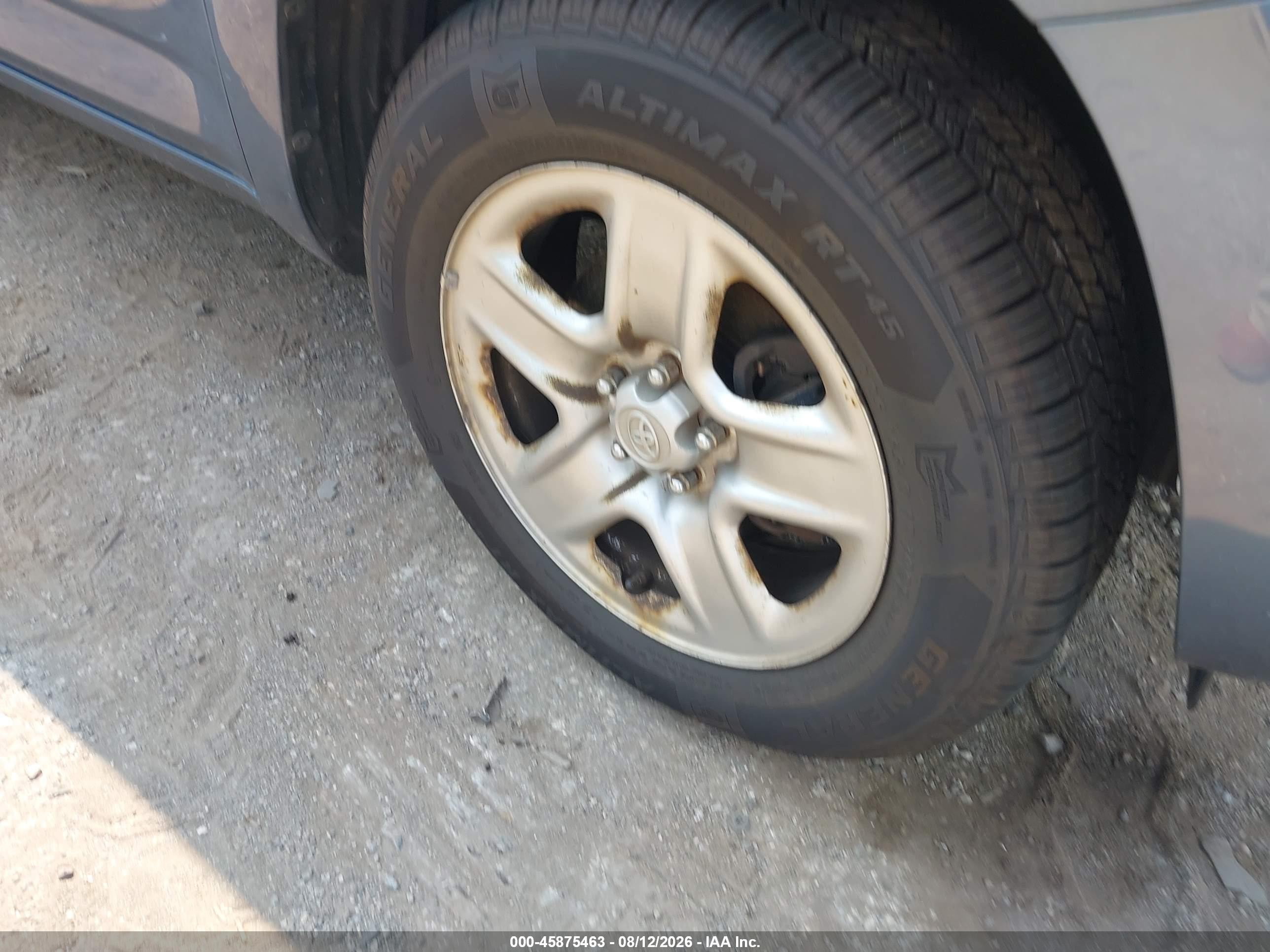 2008 Toyota Rav4   Blue vin: JTMBD35V285191633