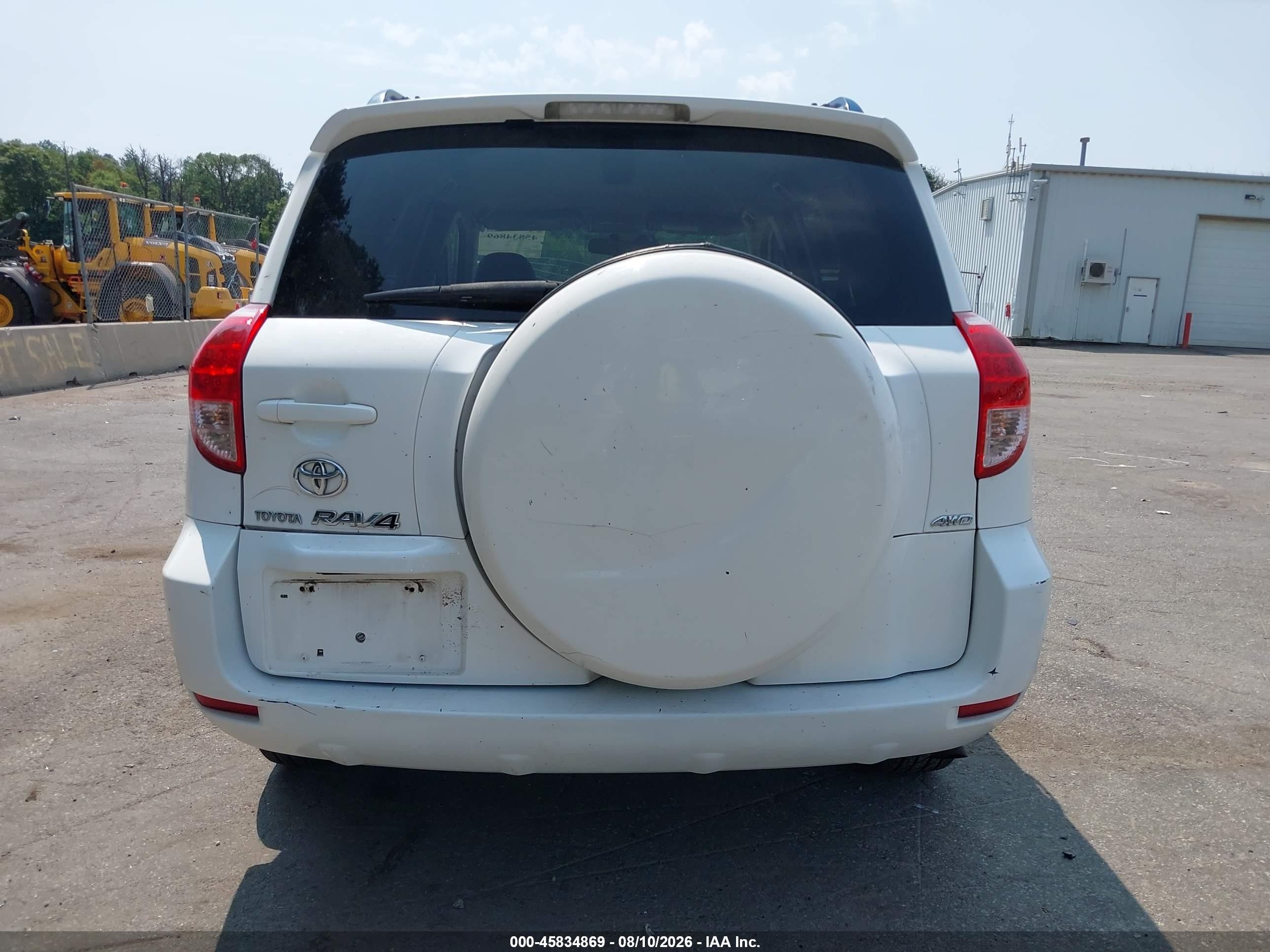 2006 Toyota Rav4   White vin: JTMBD35V465023053