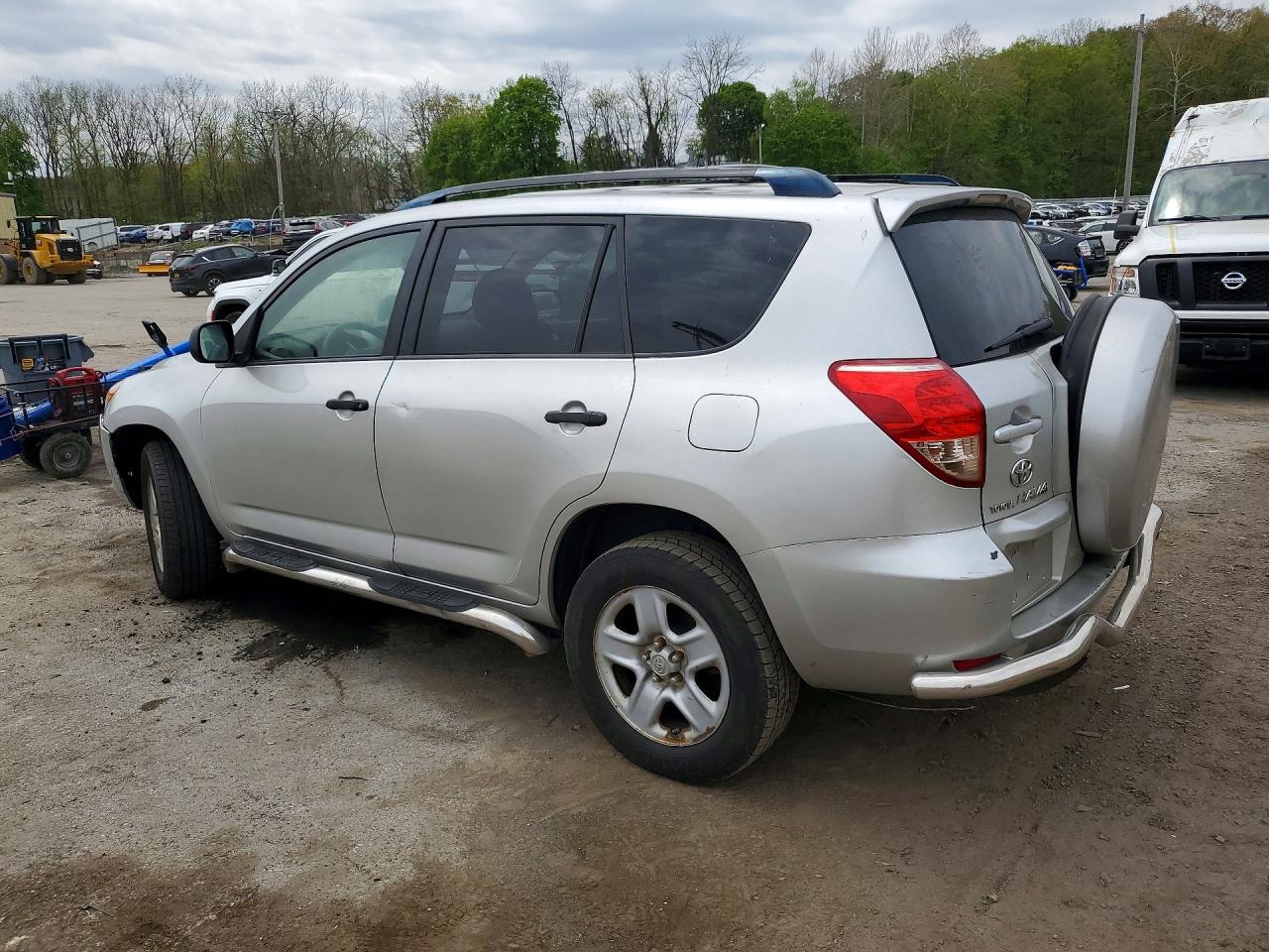 2007 Toyt Rav4 Silver vin: JTMBD35V475072576