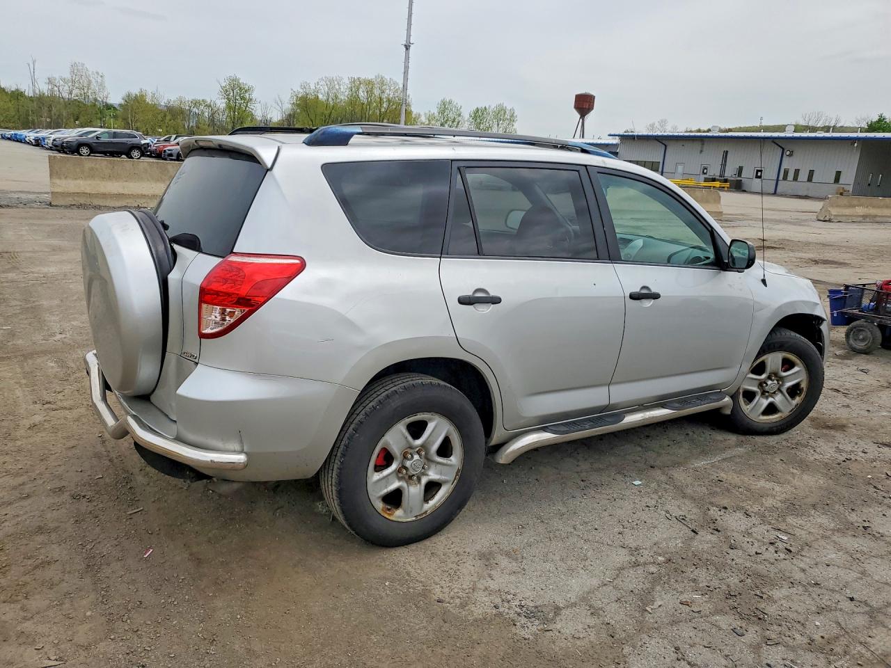 2007 Toyt Rav4 Silver vin: JTMBD35V475072576