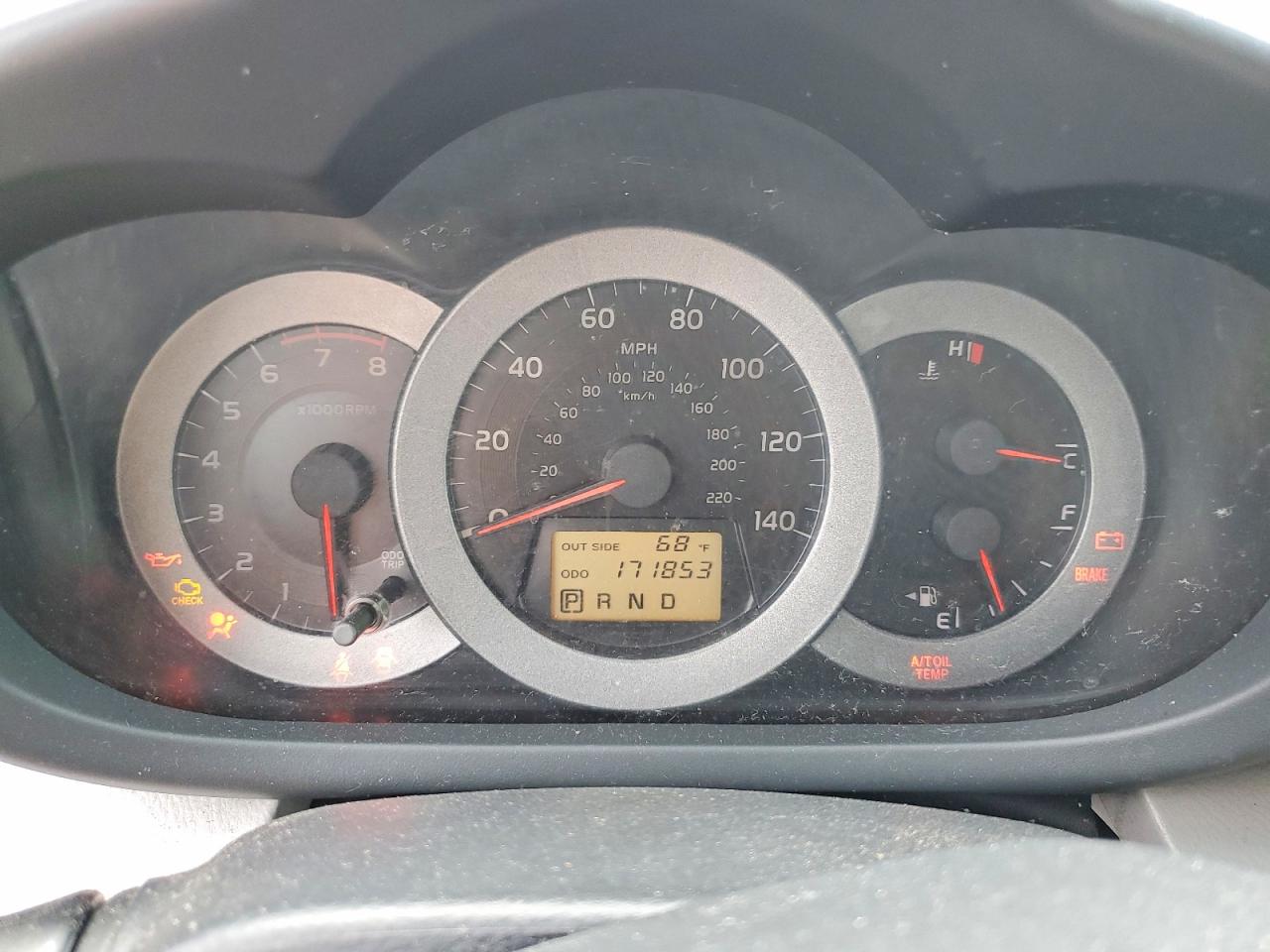 2007 Toyt Rav4 Silver vin: JTMBD35V475072576