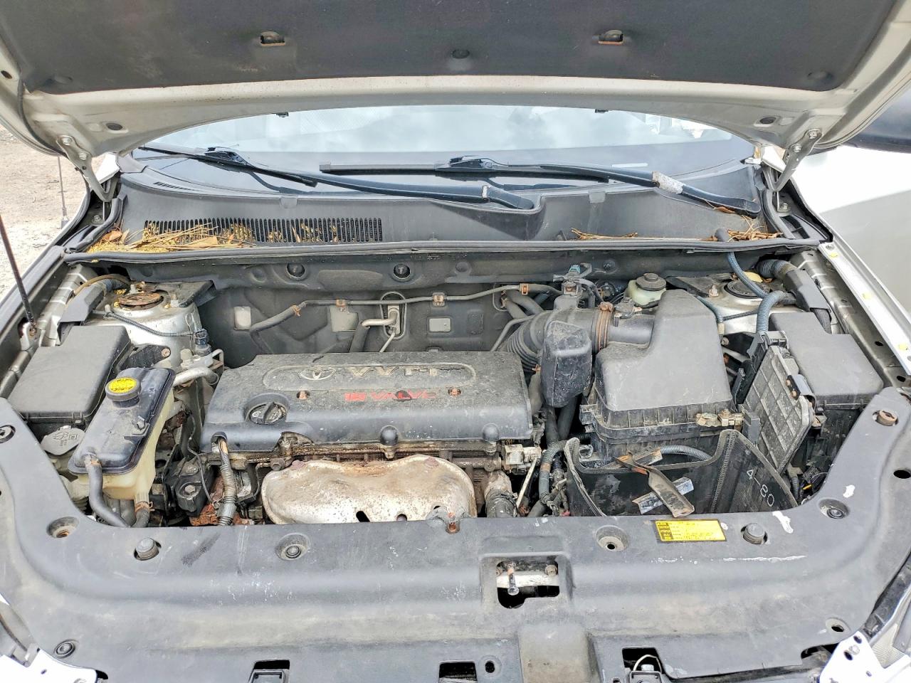 2007 Toyt Rav4 Silver vin: JTMBD35V475072576