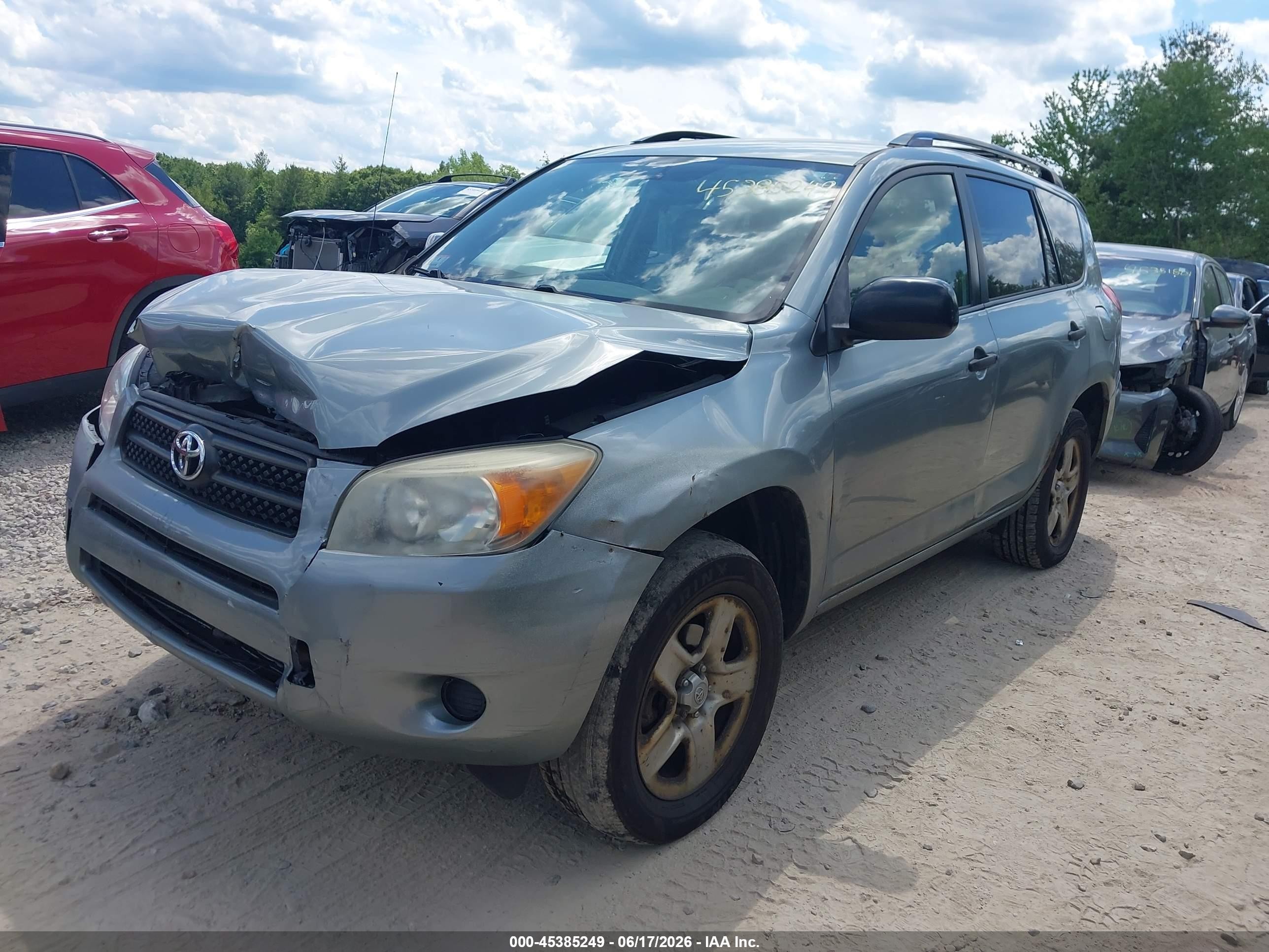 2008 Toyota Rav4   Зеленый vin: JTMBD35V585169593