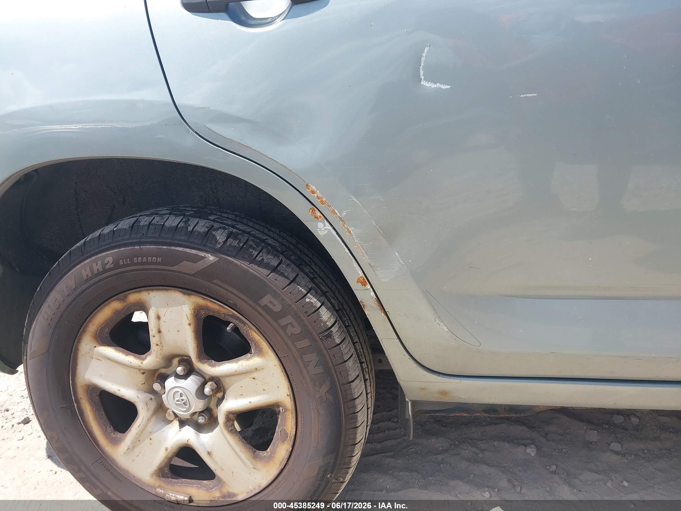 2008 Toyota Rav4   Зеленый vin: JTMBD35V585169593