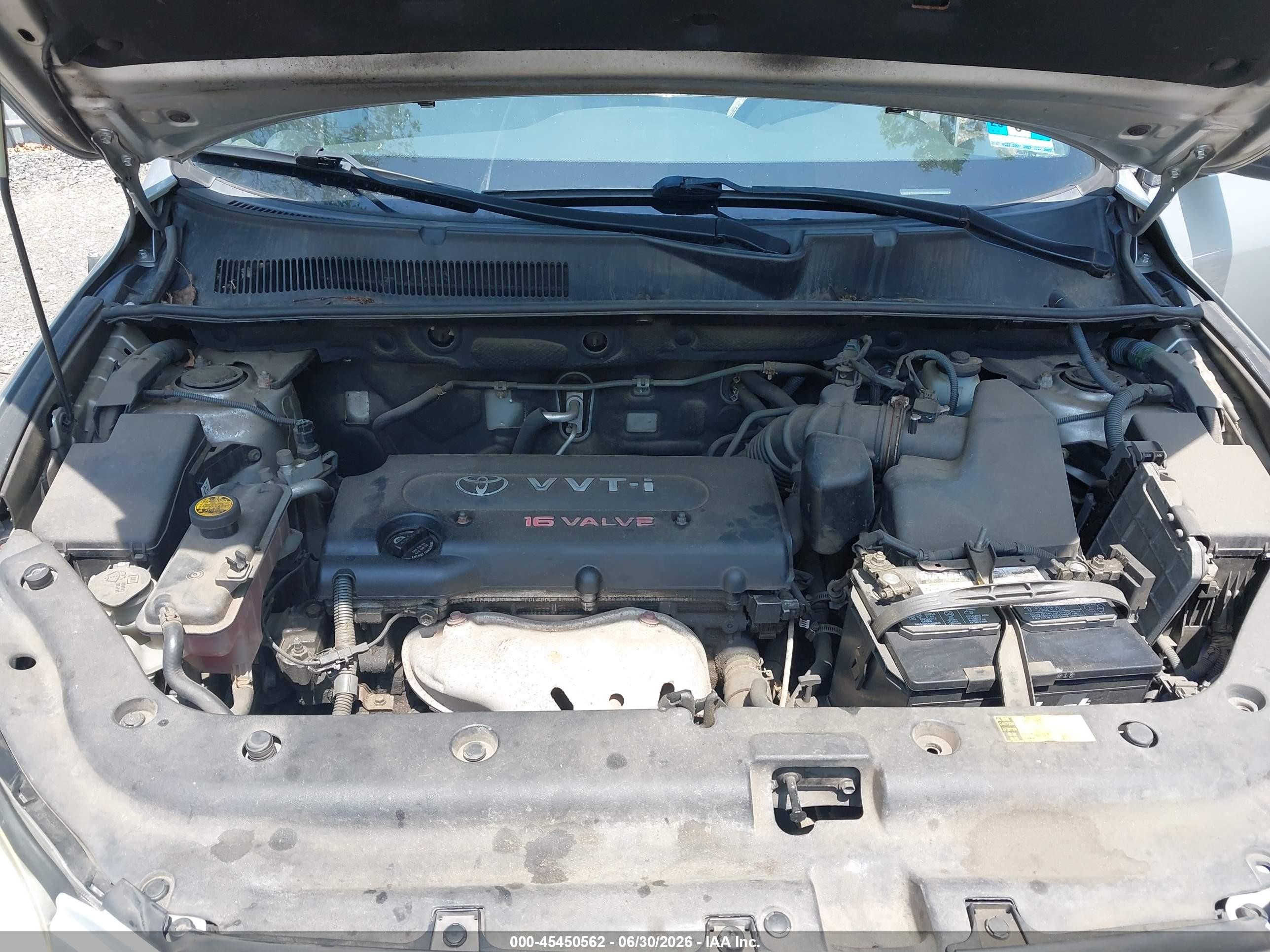 2008 Toyota Rav4   Серебряный vin: JTMBD35V785128396
