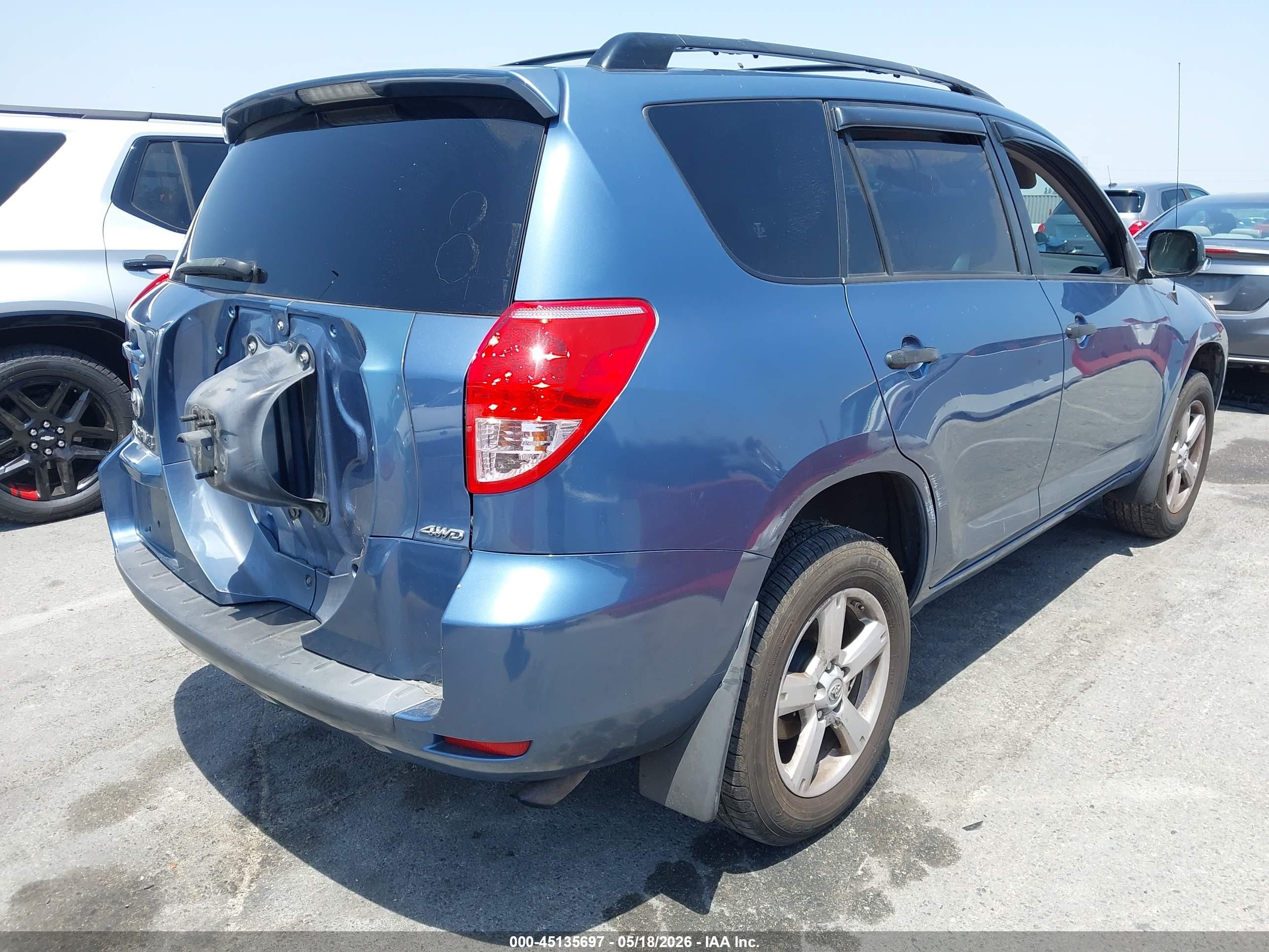 2006 Toyota Rav4   Blue vin: JTMBD35V865011164