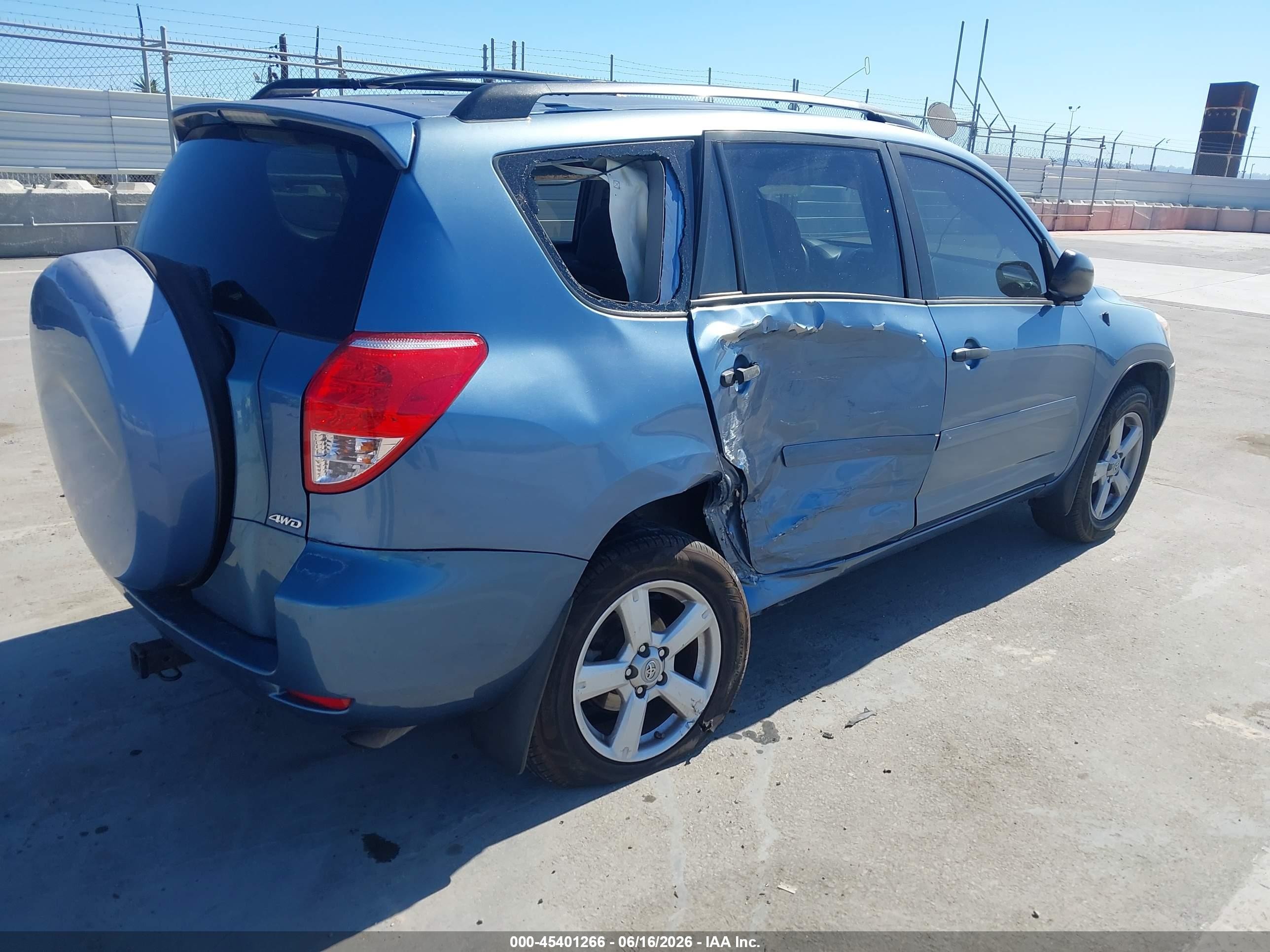 2006 Toyota Rav4   Blue vin: JTMBD35V865017403