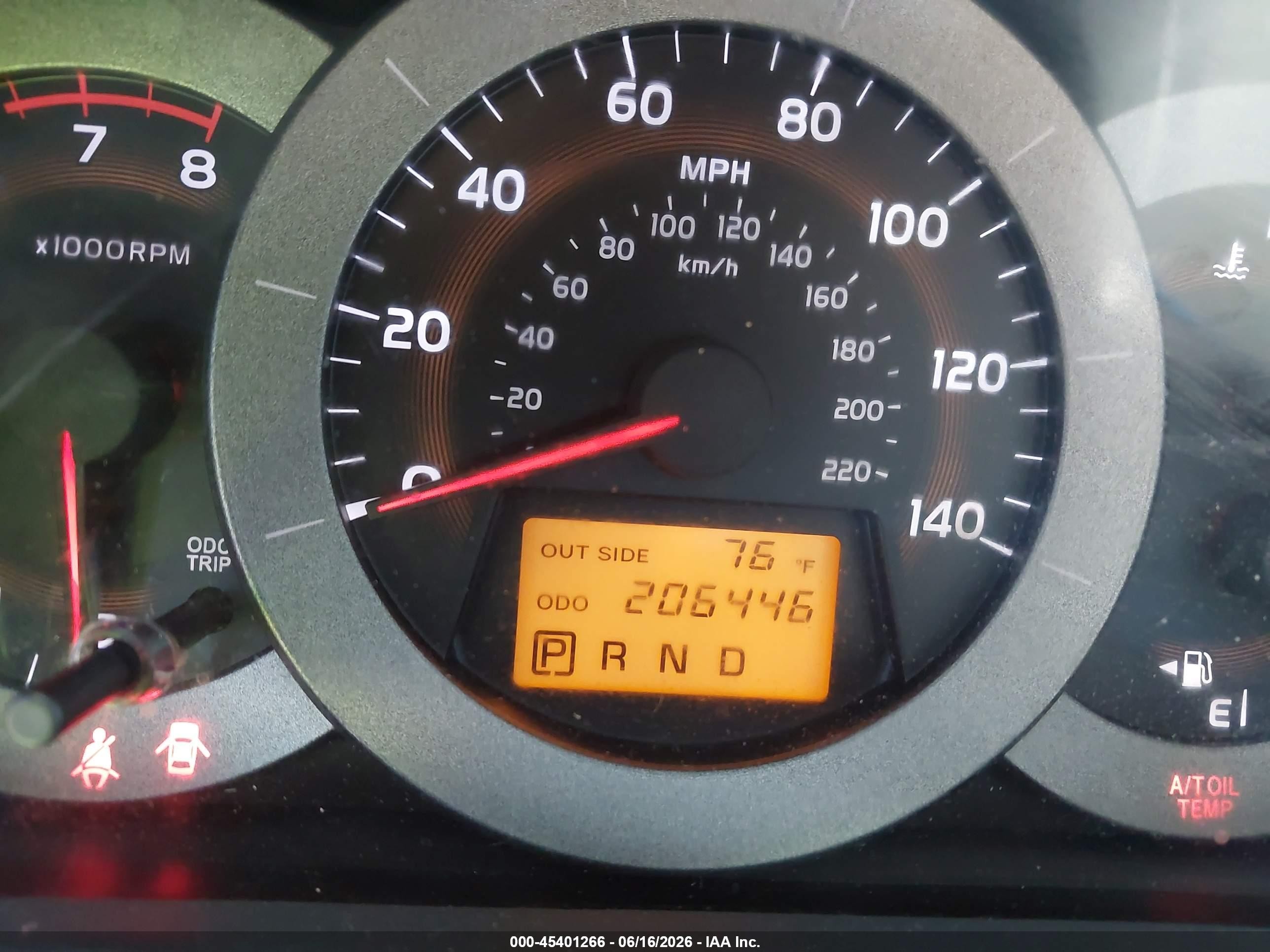 2006 Toyota Rav4   Blue vin: JTMBD35V865017403