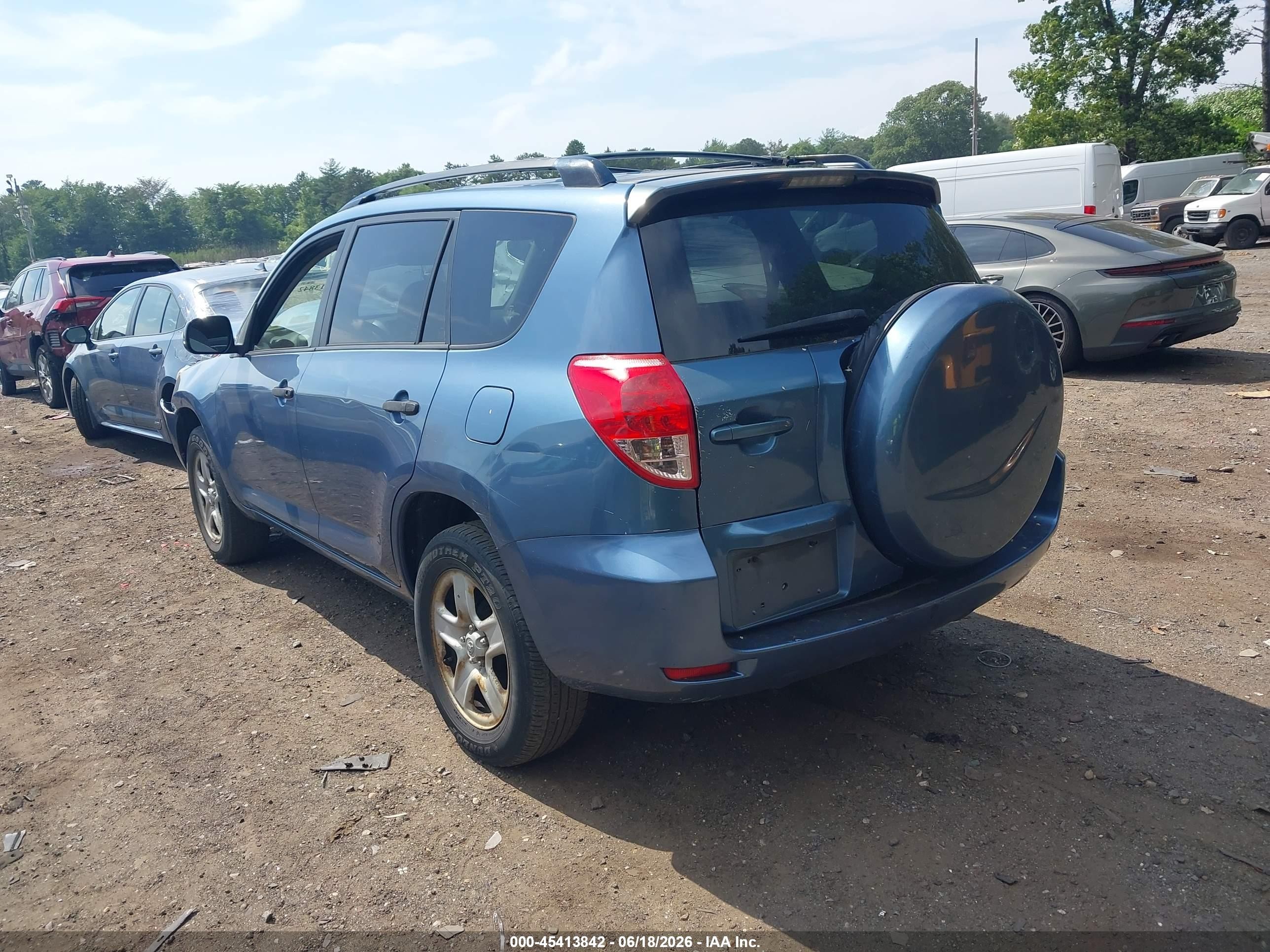 2008 Toyota Rav4   Blue vin: JTMBD35V985155499