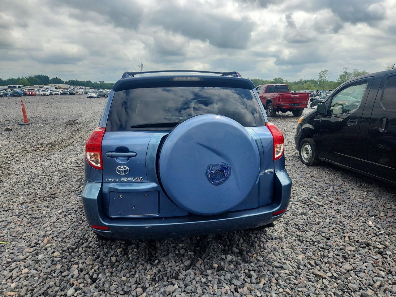 2006 Toyota Rav4 Base Blue vin: JTMBD35VX65038690