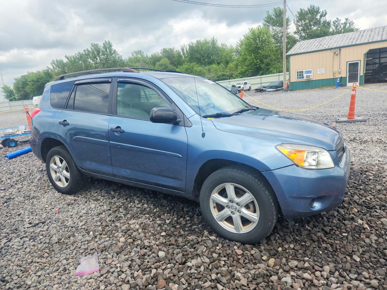 2006 Toyota Rav4 Base Blue vin: JTMBD35VX65038690