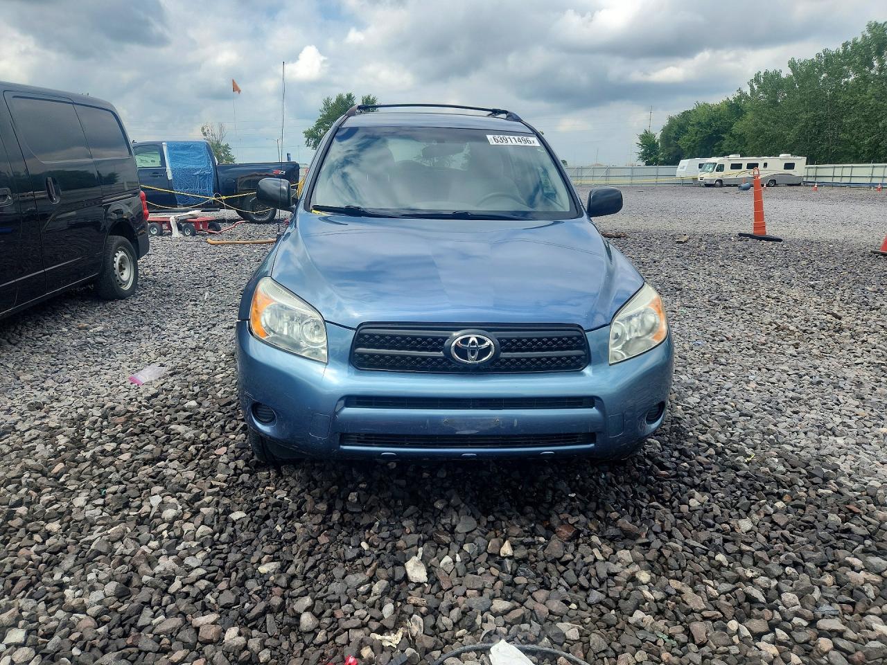 2006 Toyota Rav4 Base Blue vin: JTMBD35VX65038690