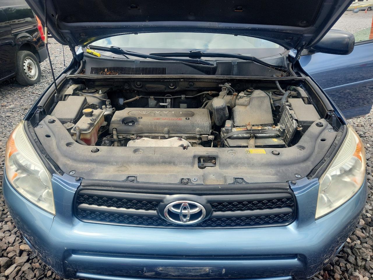 2006 Toyota Rav4 Base Blue vin: JTMBD35VX65038690