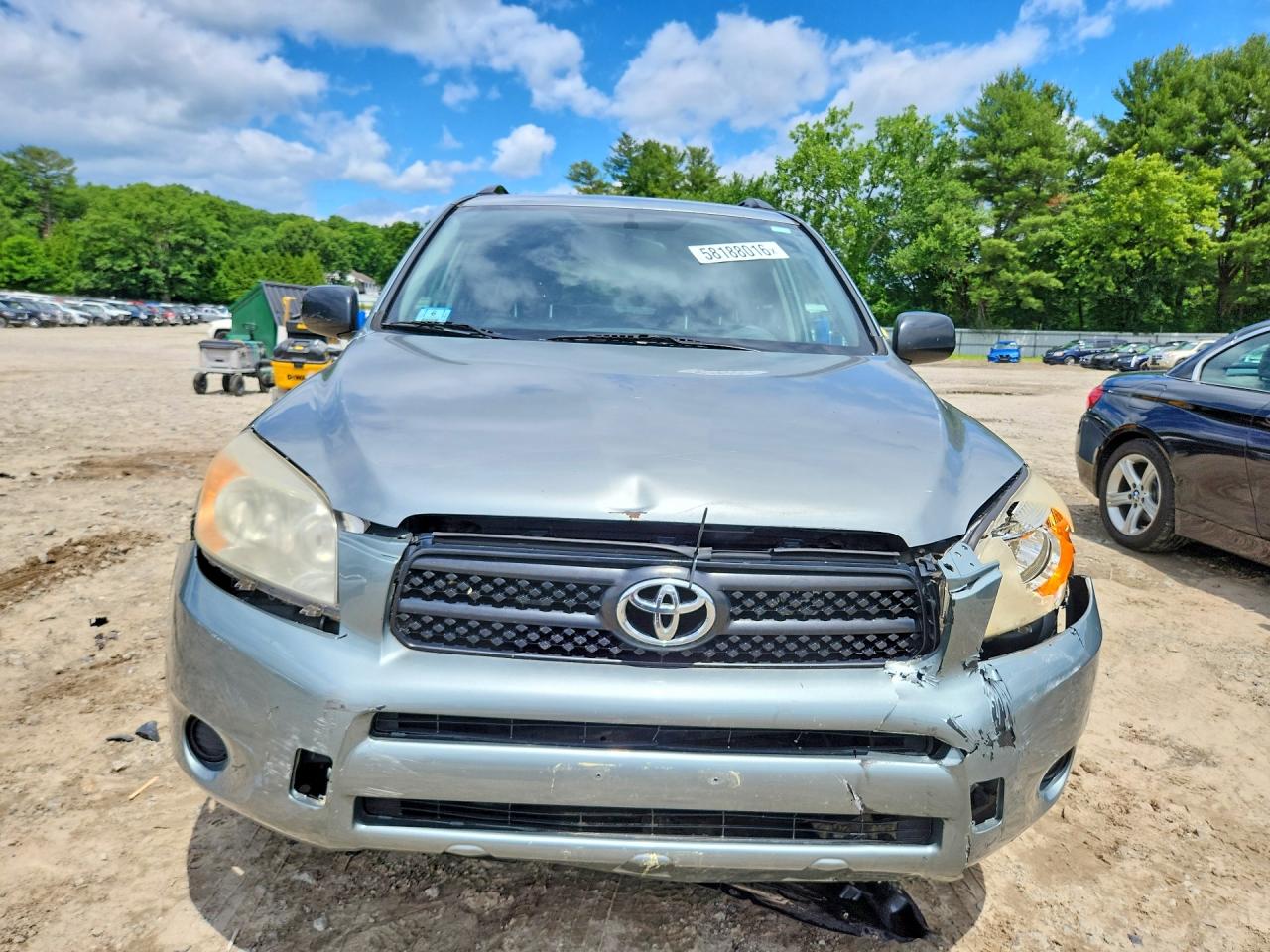2008 Toyota Rav4 Base Green vin: JTMBD35VX85204936
