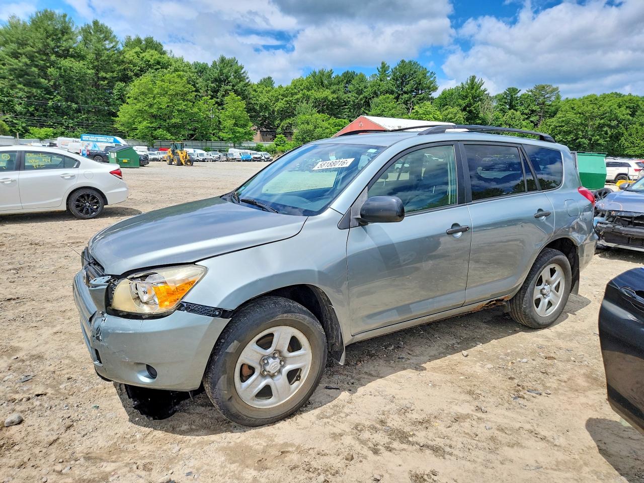 2008 Toyota Rav4 Base Green vin: JTMBD35VX85204936