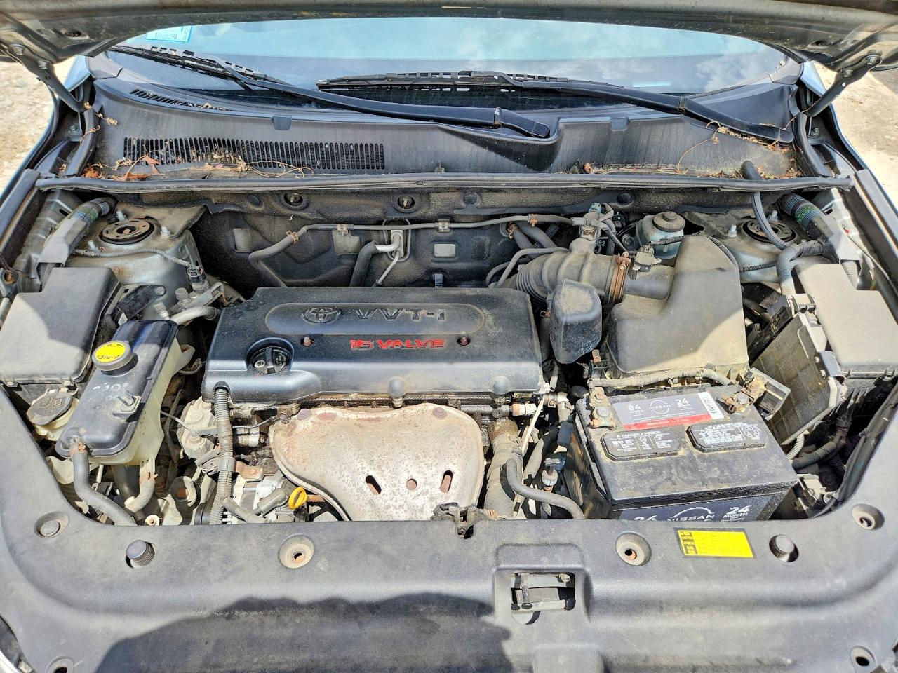 2008 Toyota Rav4 Base Green vin: JTMBD35VX85204936