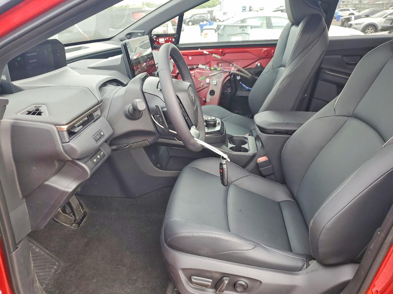 2026 Toyota Bz Limited Red vin: JTMBDAFB3TA004232