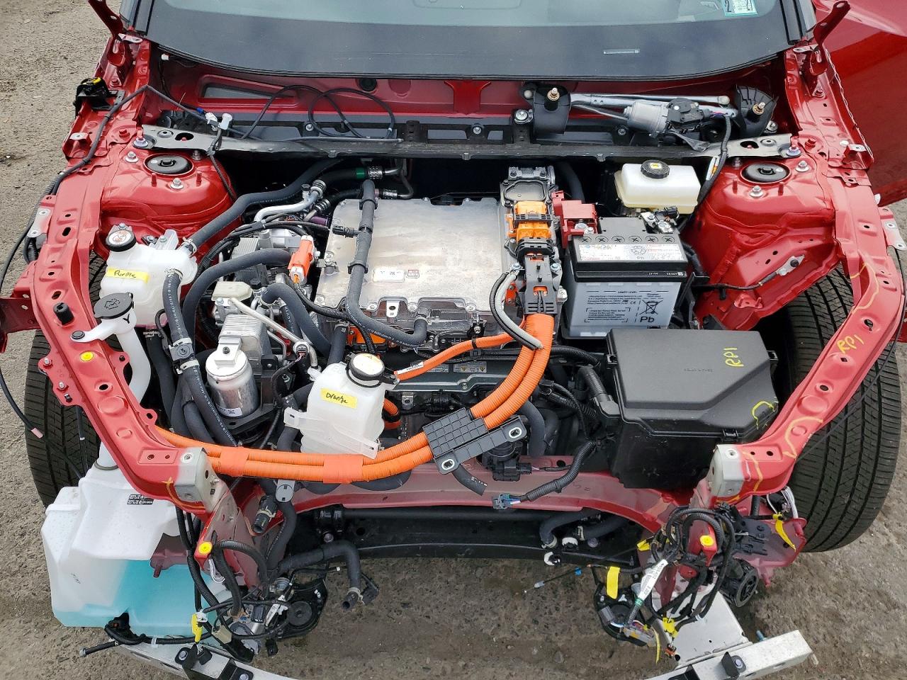 2026 Toyota Bz Limited Red vin: JTMBDAFB3TA004232