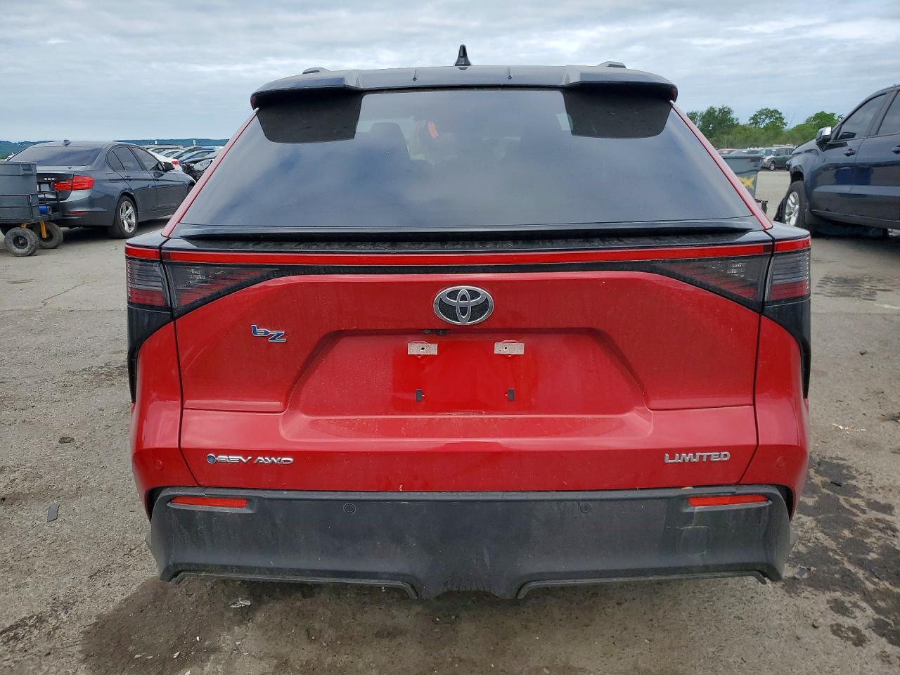 2026 Toyota Bz Limited Red vin: JTMBDAFB3TA004232