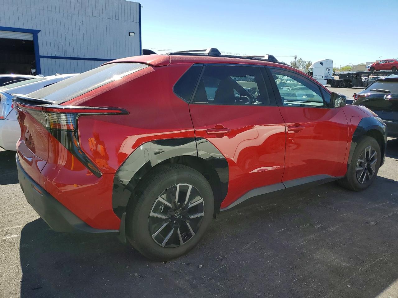 2026 Toyota Bz Xle Red vin: JTMBDAFB5TA007102