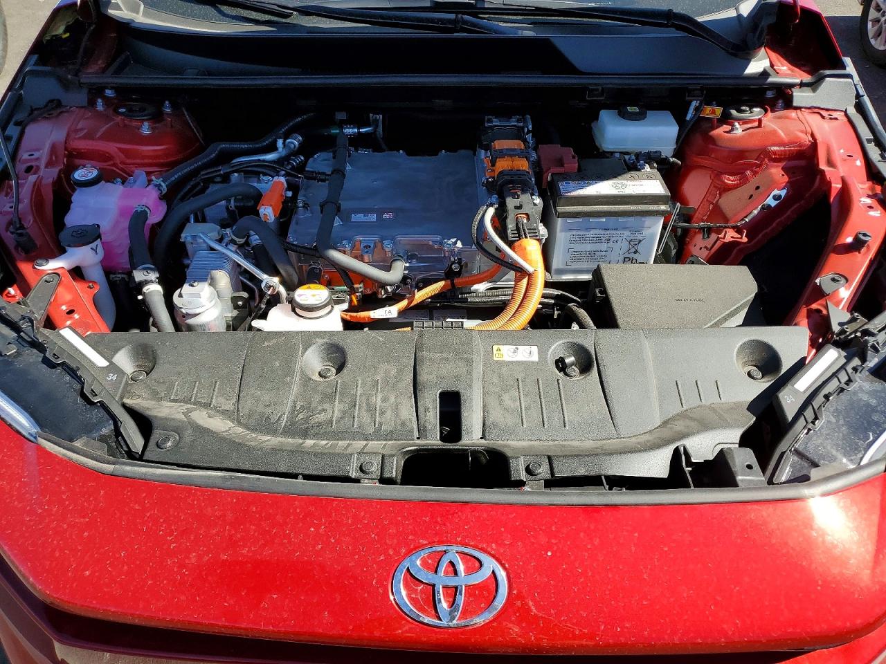 2026 Toyota Bz Xle Red vin: JTMBDAFB5TA007102