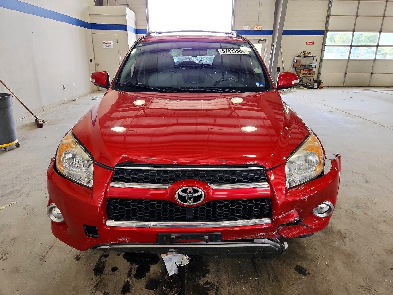 2009 Toyota Rav4 Limited Red vin: JTMBF31V39D000812