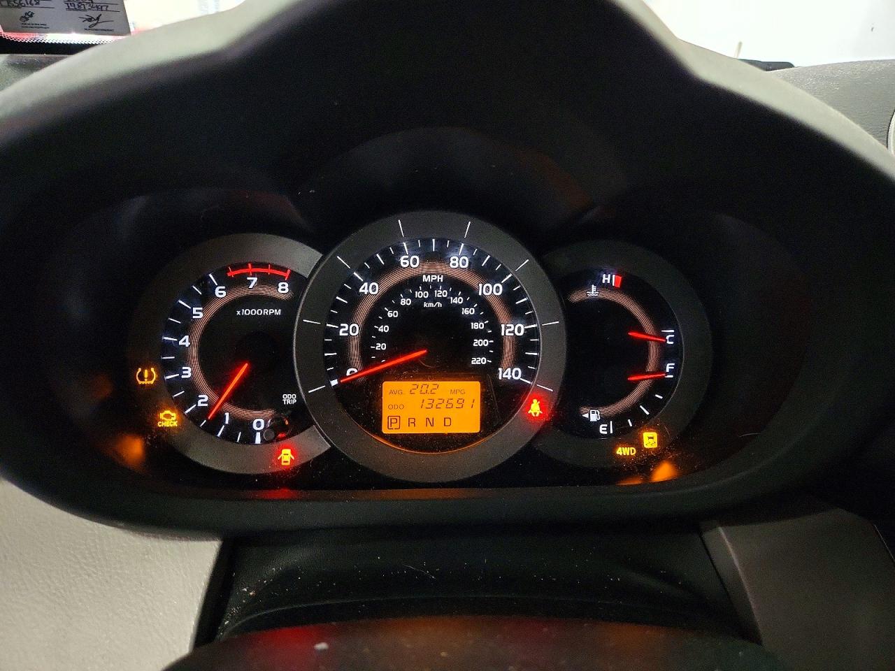 2009 Toyota Rav4 Limited Red vin: JTMBF31V39D000812