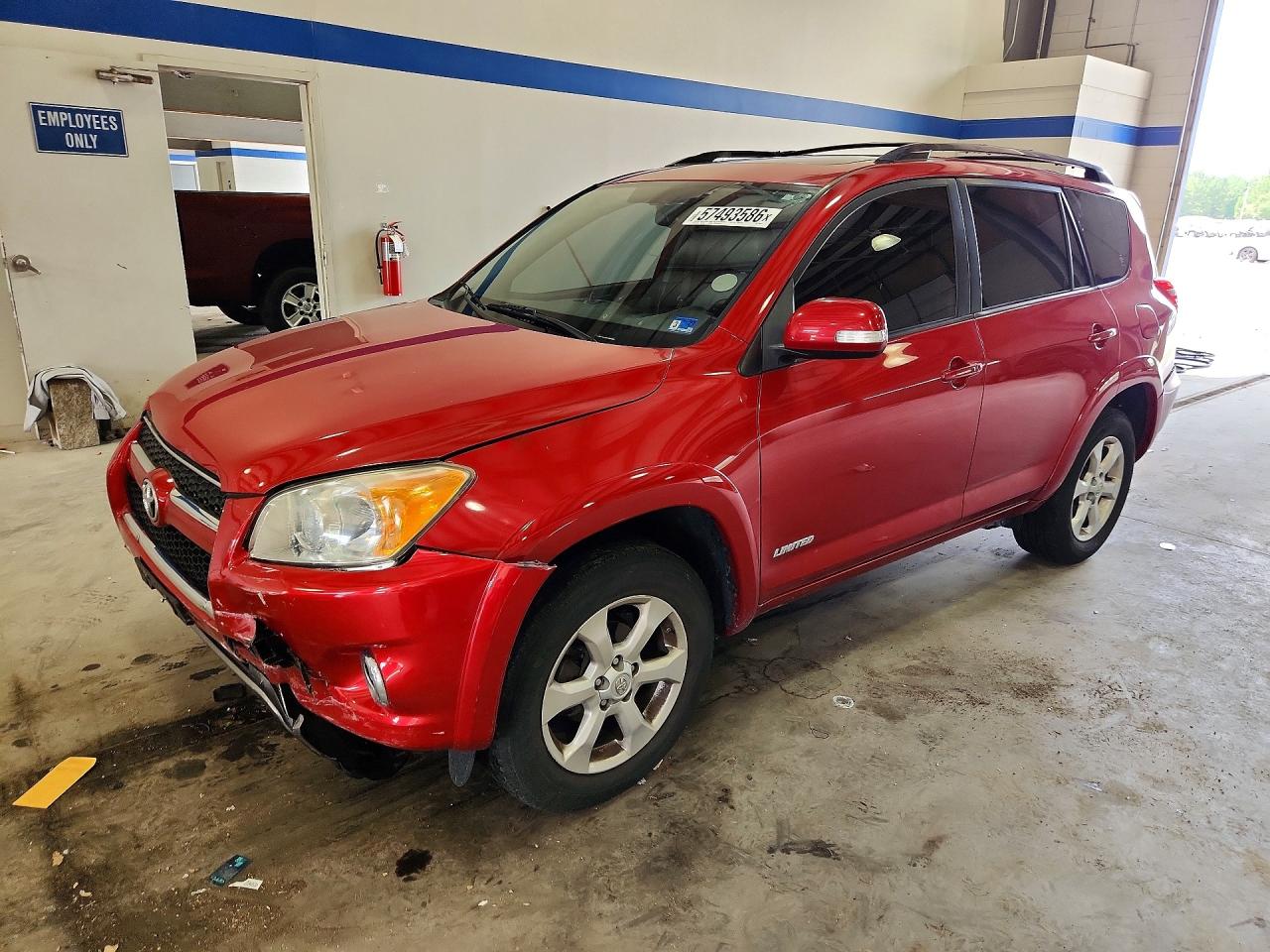 2009 Toyota Rav4 Limited Red vin: JTMBF31V39D000812