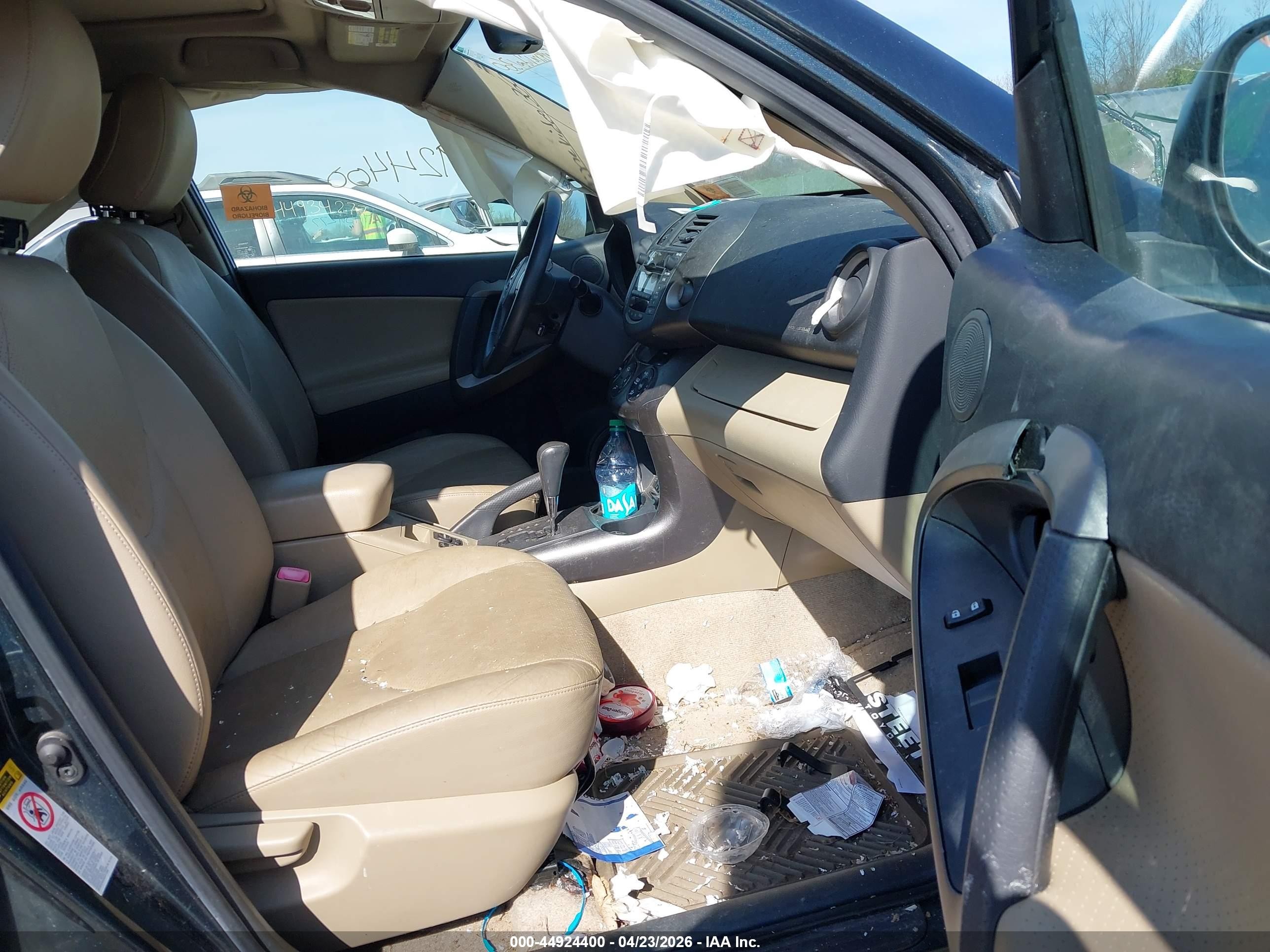2009 Toyota Rav4 Limited Blue vin: JTMBF31V49D008658