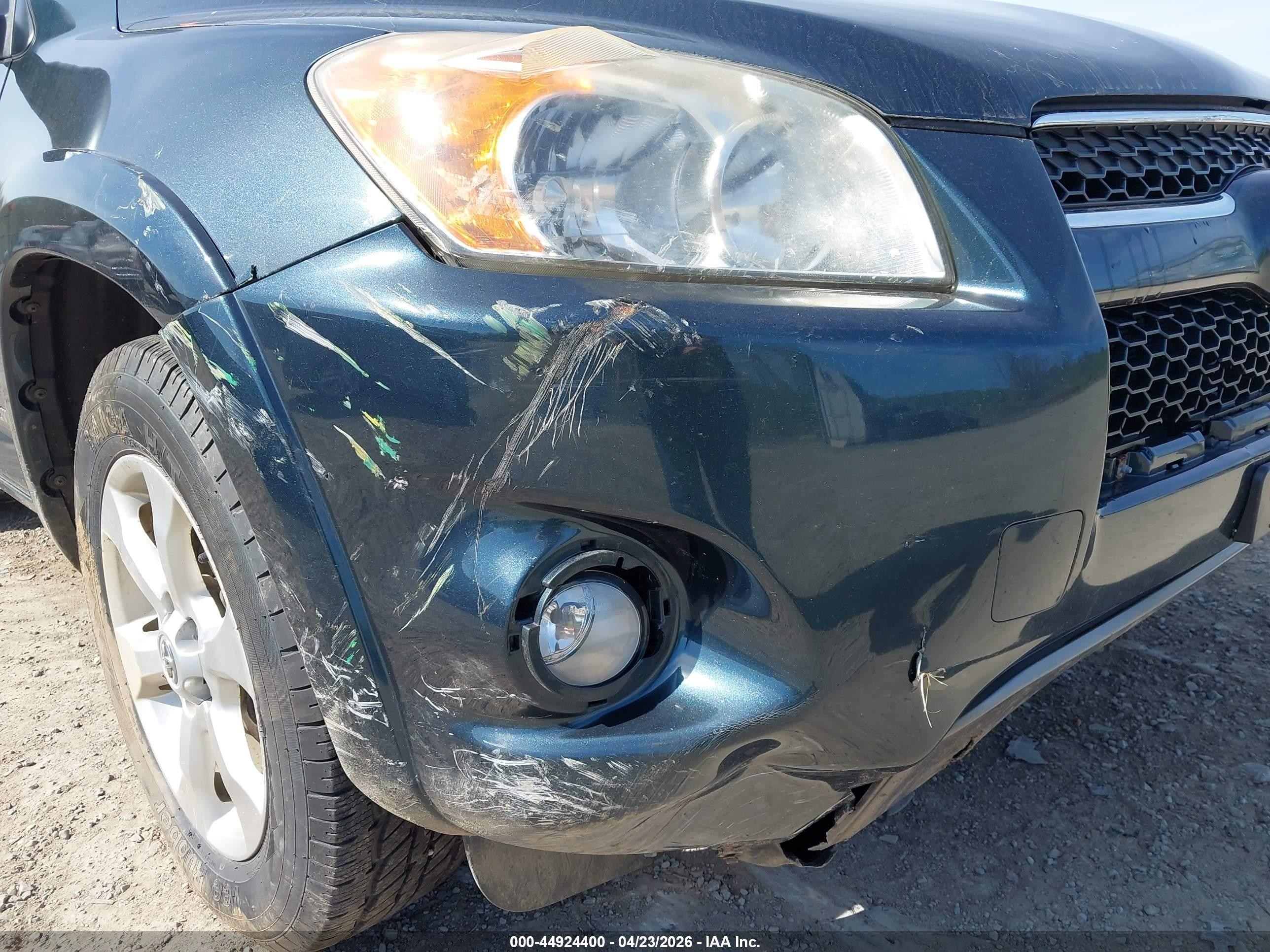 2009 Toyota Rav4 Limited Blue vin: JTMBF31V49D008658
